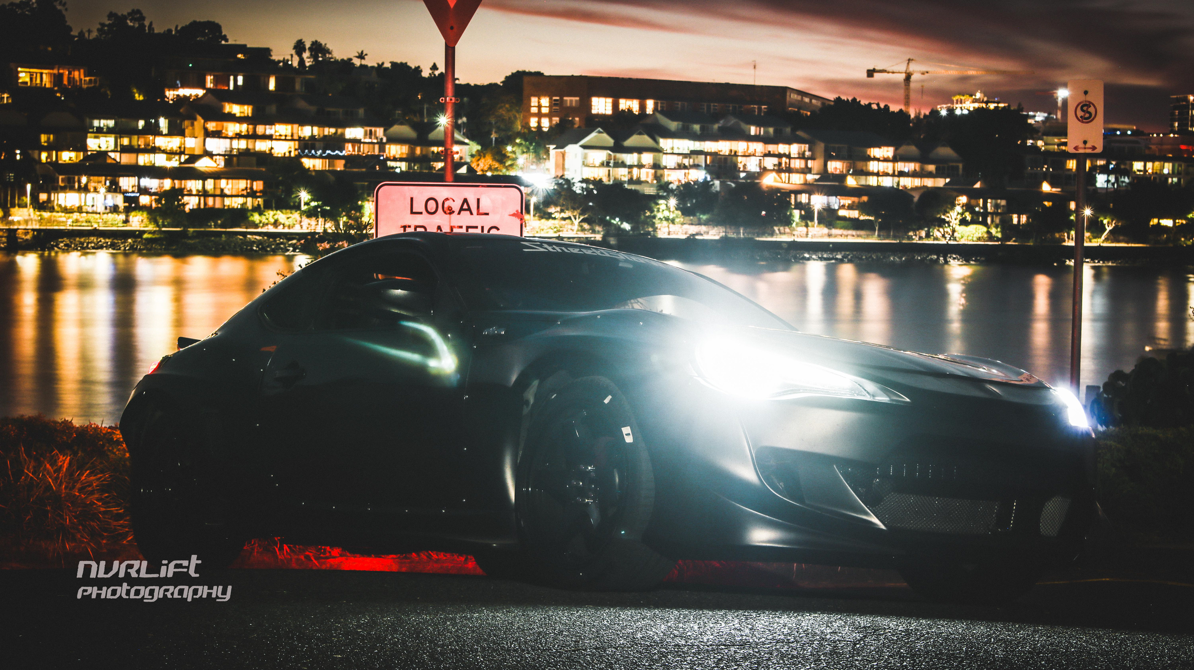 Toyota 86 GTS - shot at the end of a road in Bulimba.