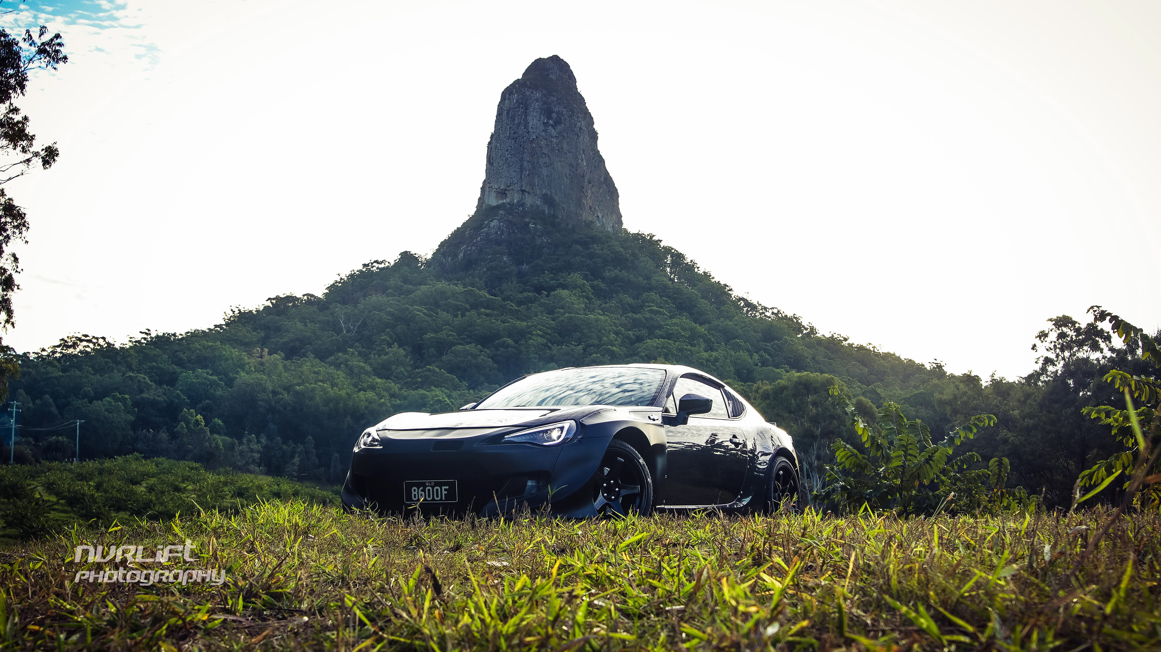 Toyota 86 GTS - shot on a dead end road near Glass House Mountains.