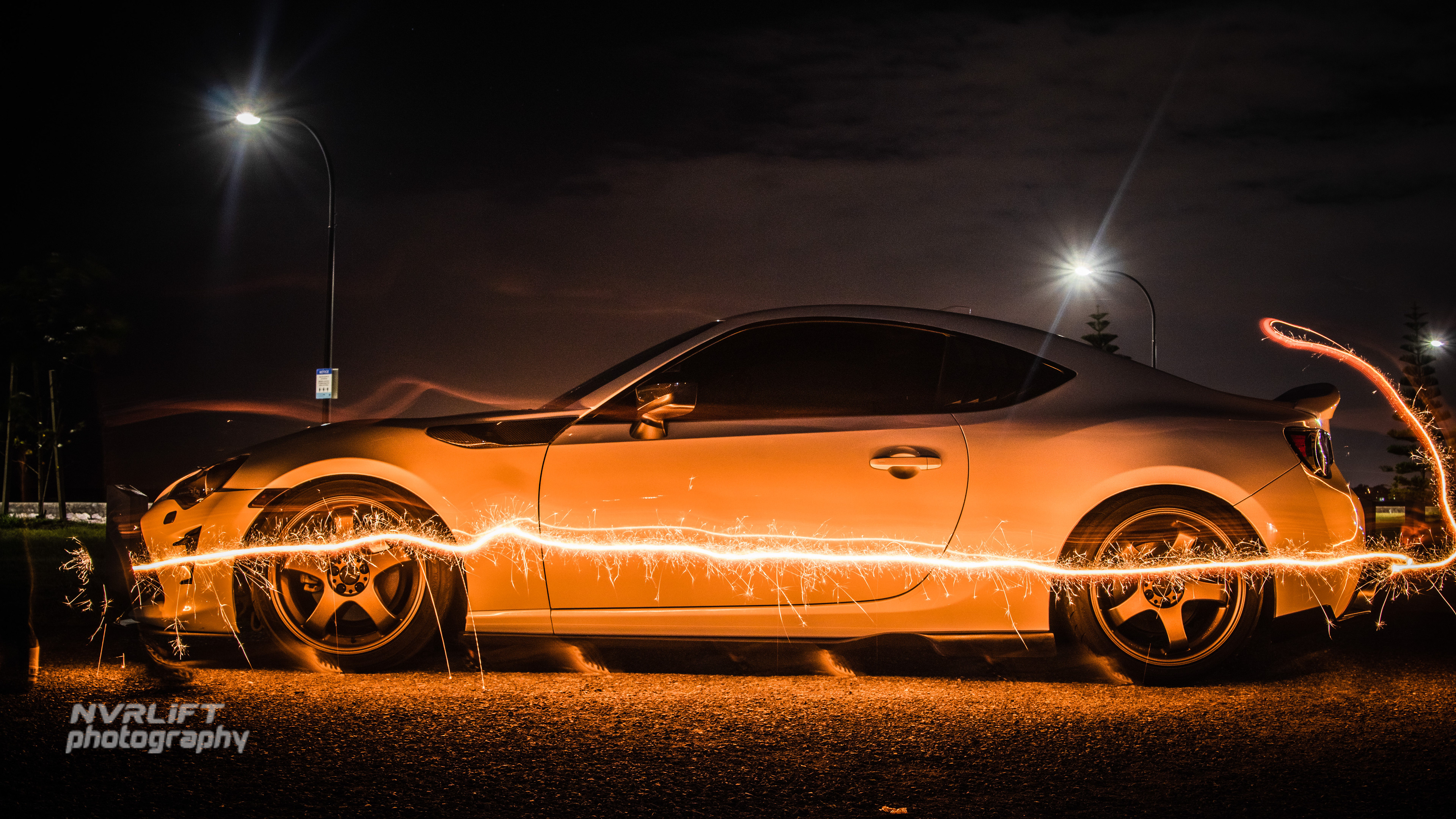 2020 Toyota 86 - shot at Decker Park in Brighton.