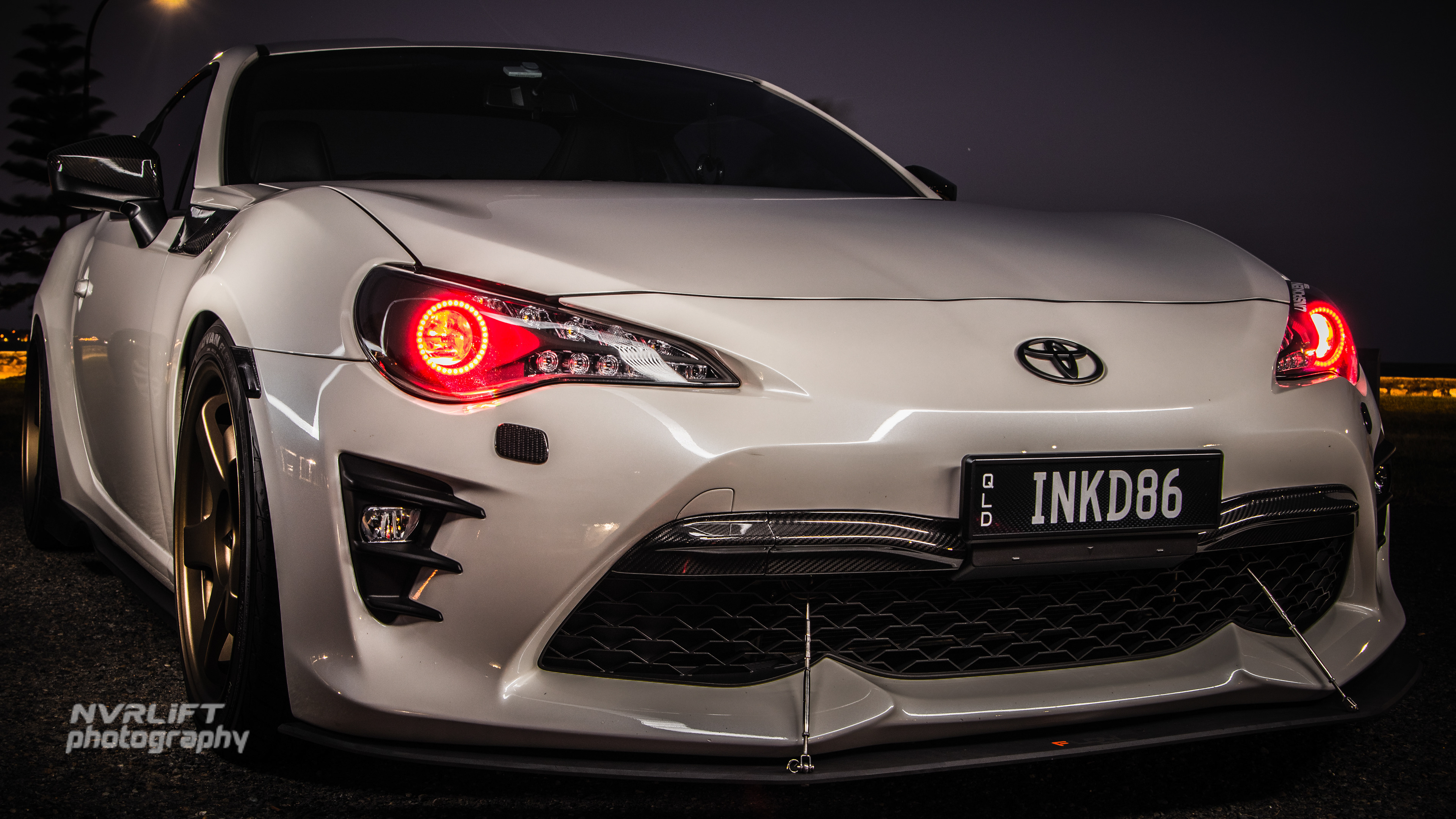 2020 Toyota 86 - shot at Decker Park in Brighton.