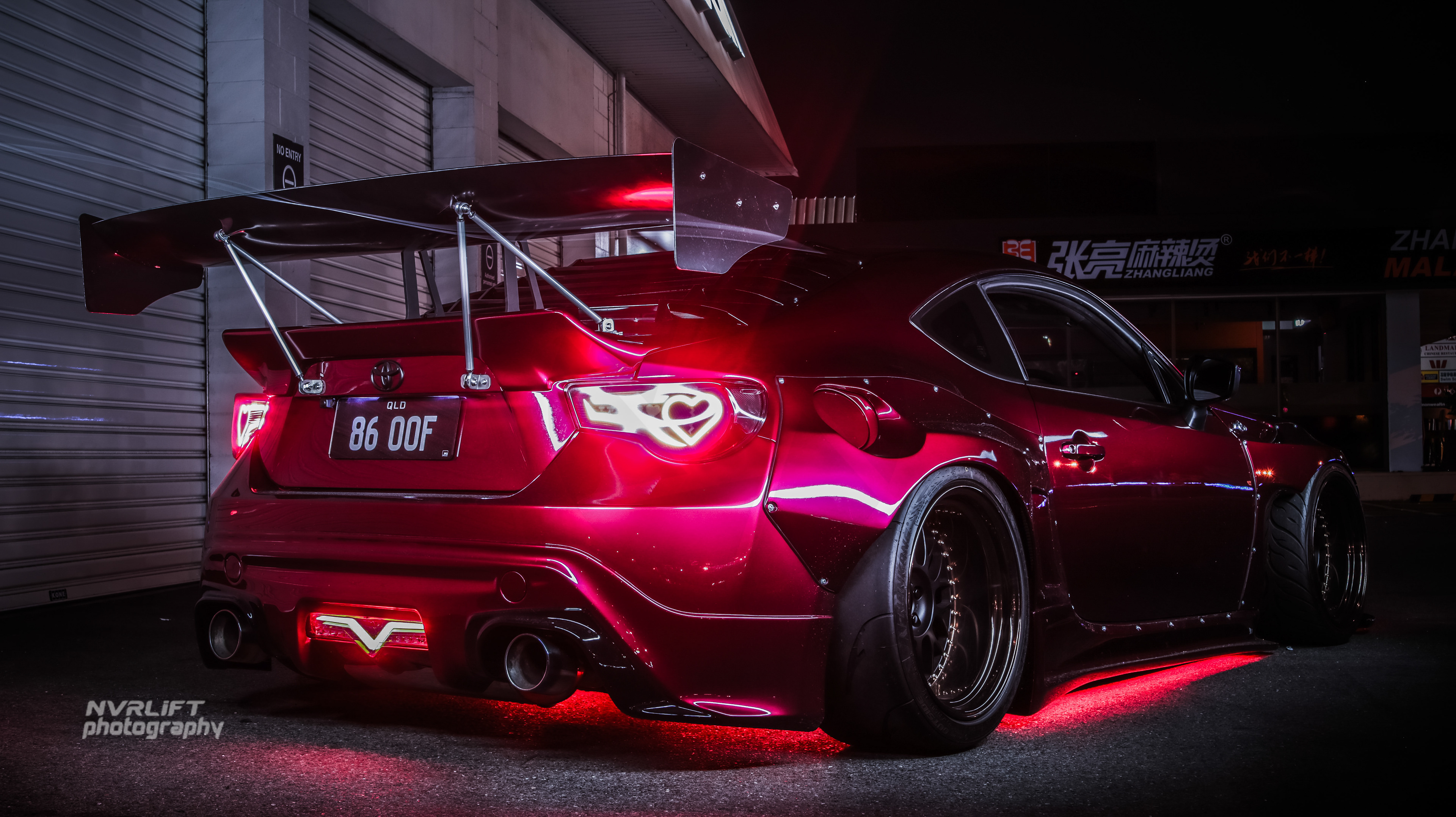 Toyota 86 GTS v3 Pandem Rocket Bunny Kit - shot in Sunnybank.