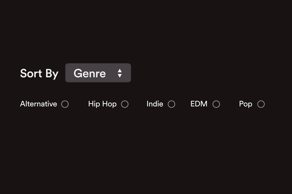 New Interaction (with checkboxes)