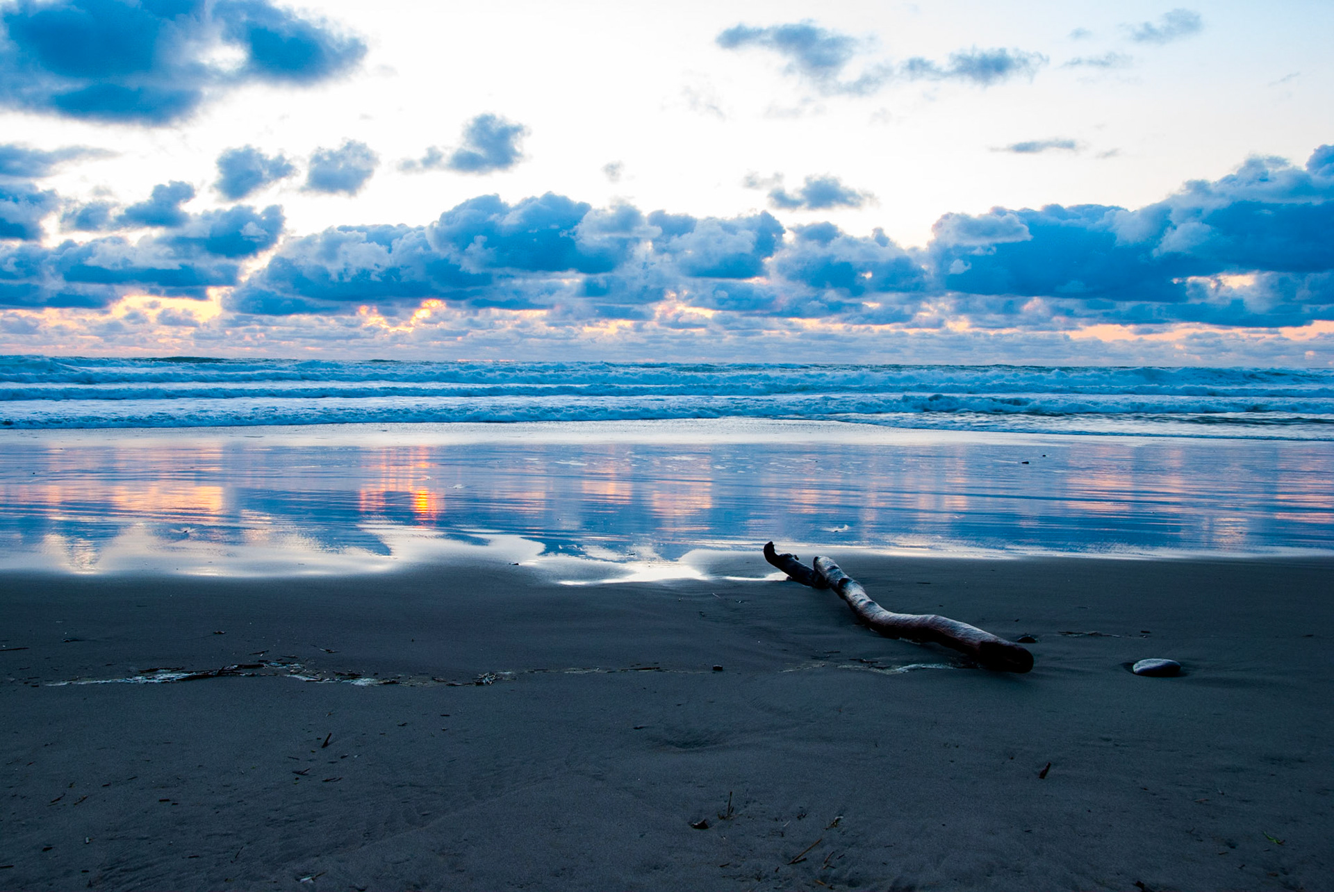 Sunset at Lincoln City