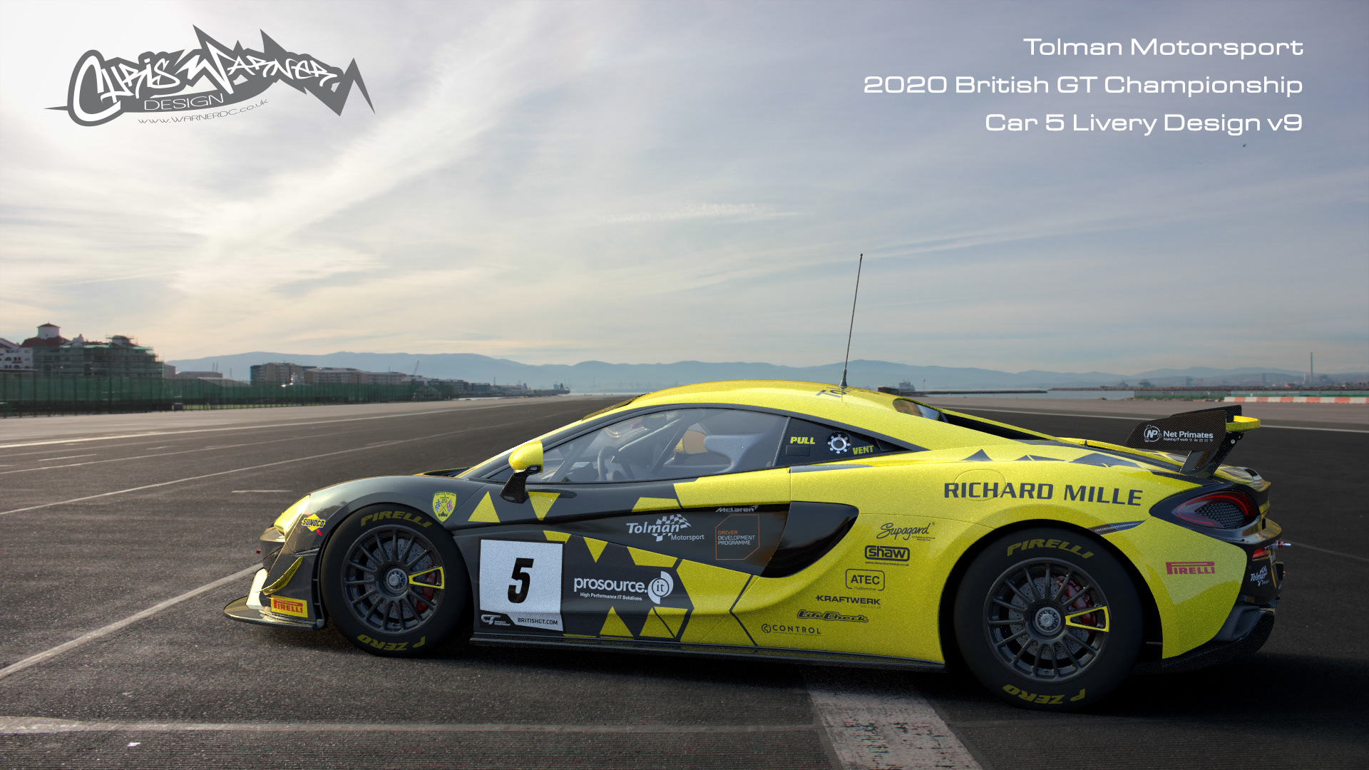 Chris Warner Design Motorsport Livery Design