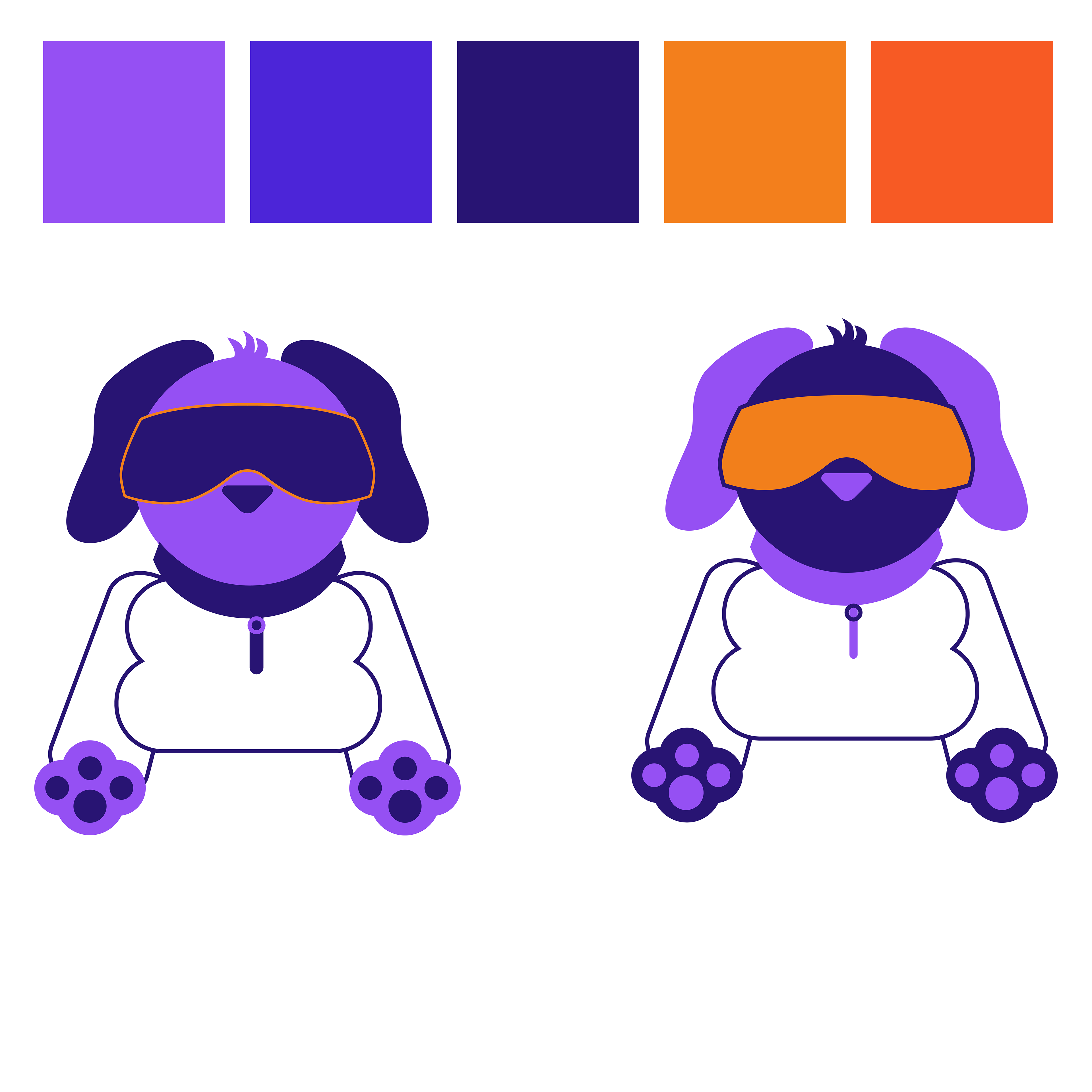 Colour pallet and application exploration