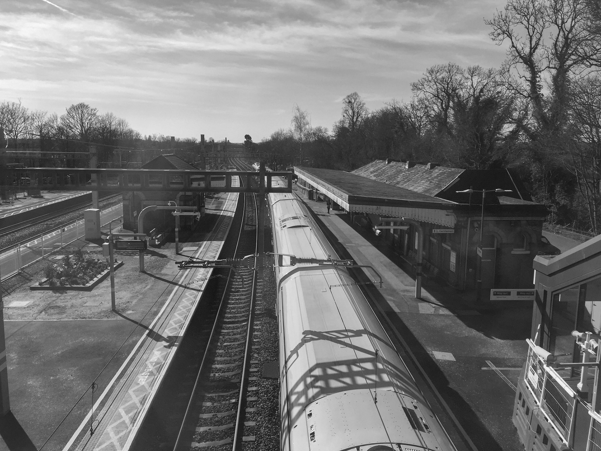 No Commuters at Taplow Station