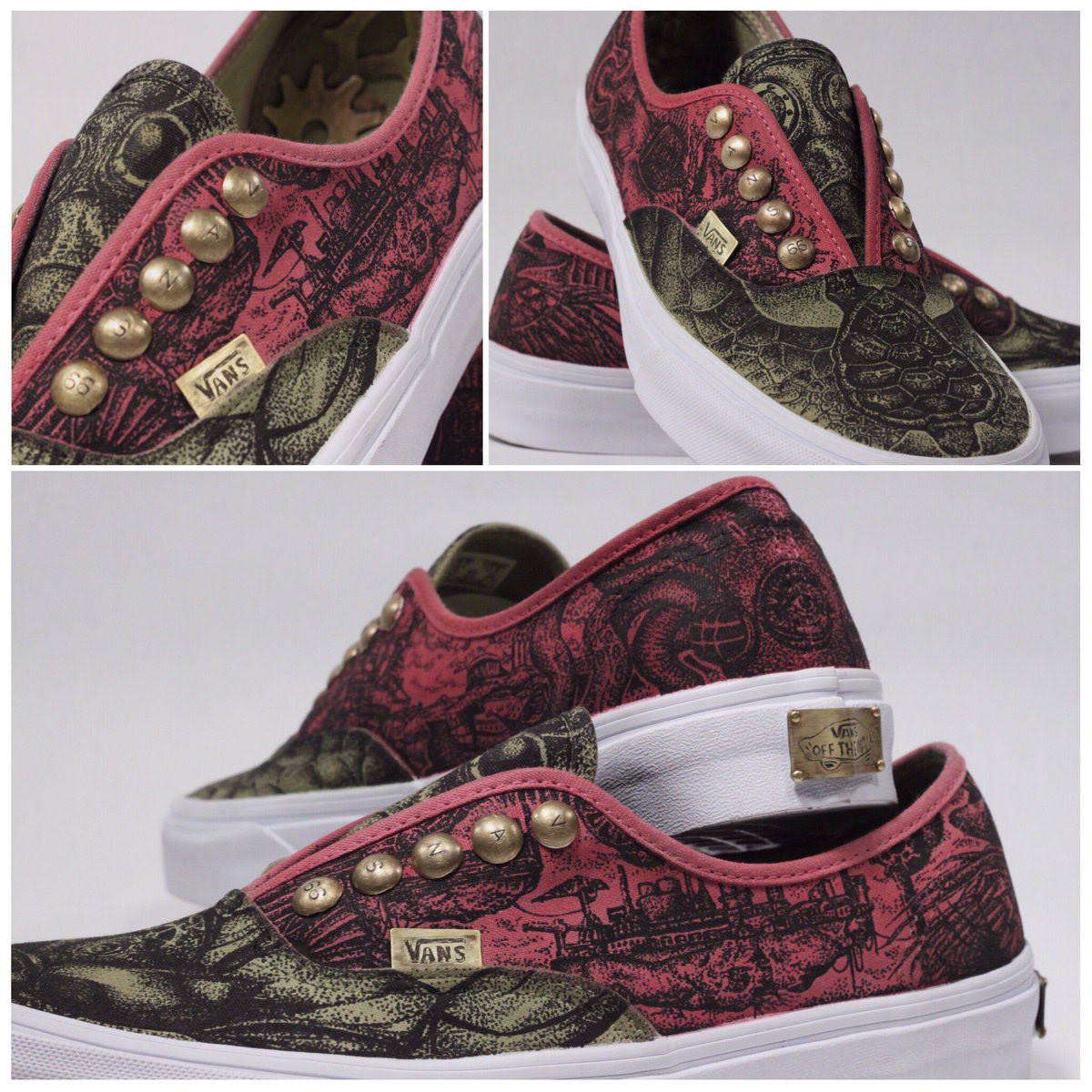STEAMPUNK VANS. Acrylic Marker. by lealani teano