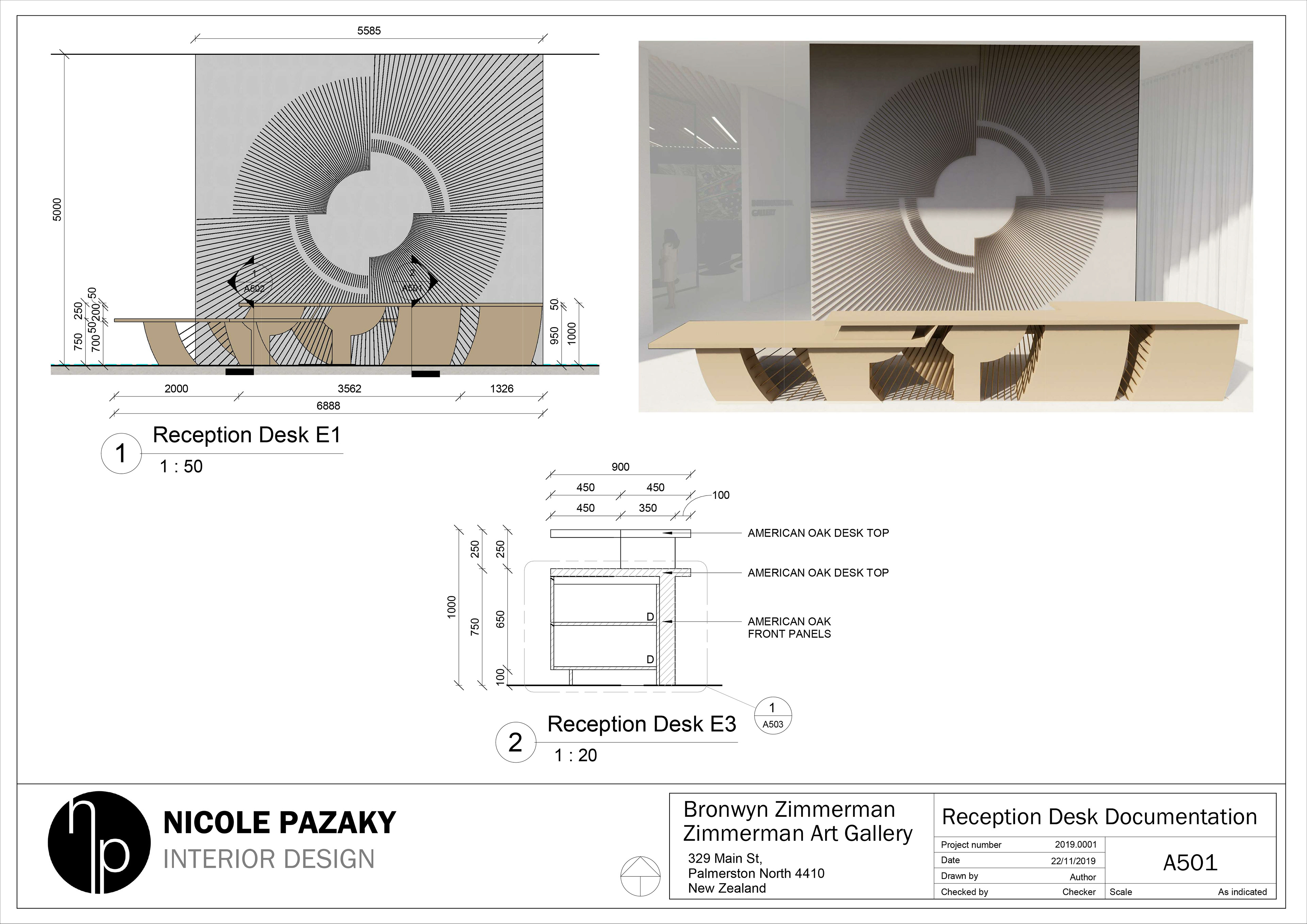 RECEPTION DESK DOCUMENTATION