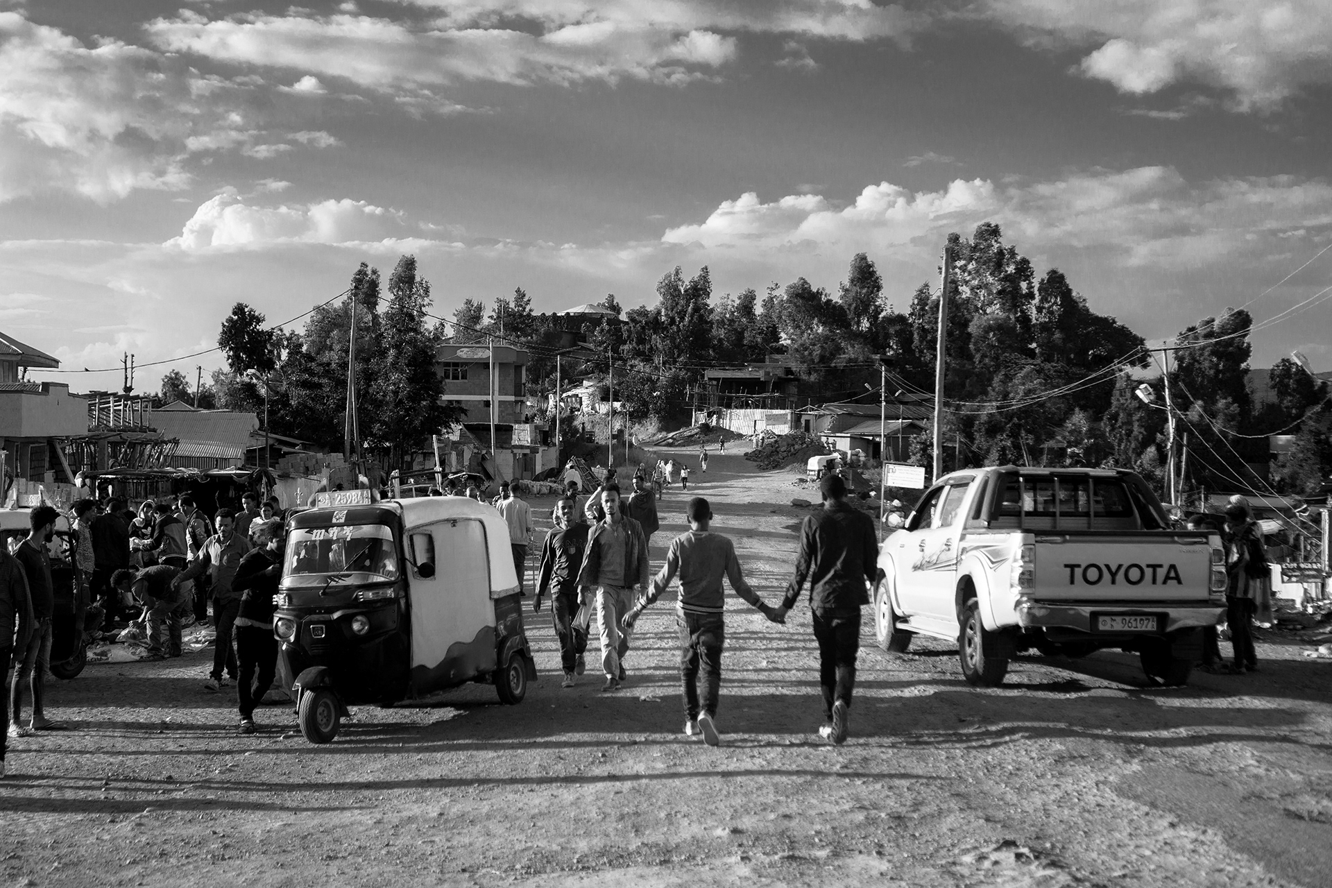 Dans le rues de Lalibela