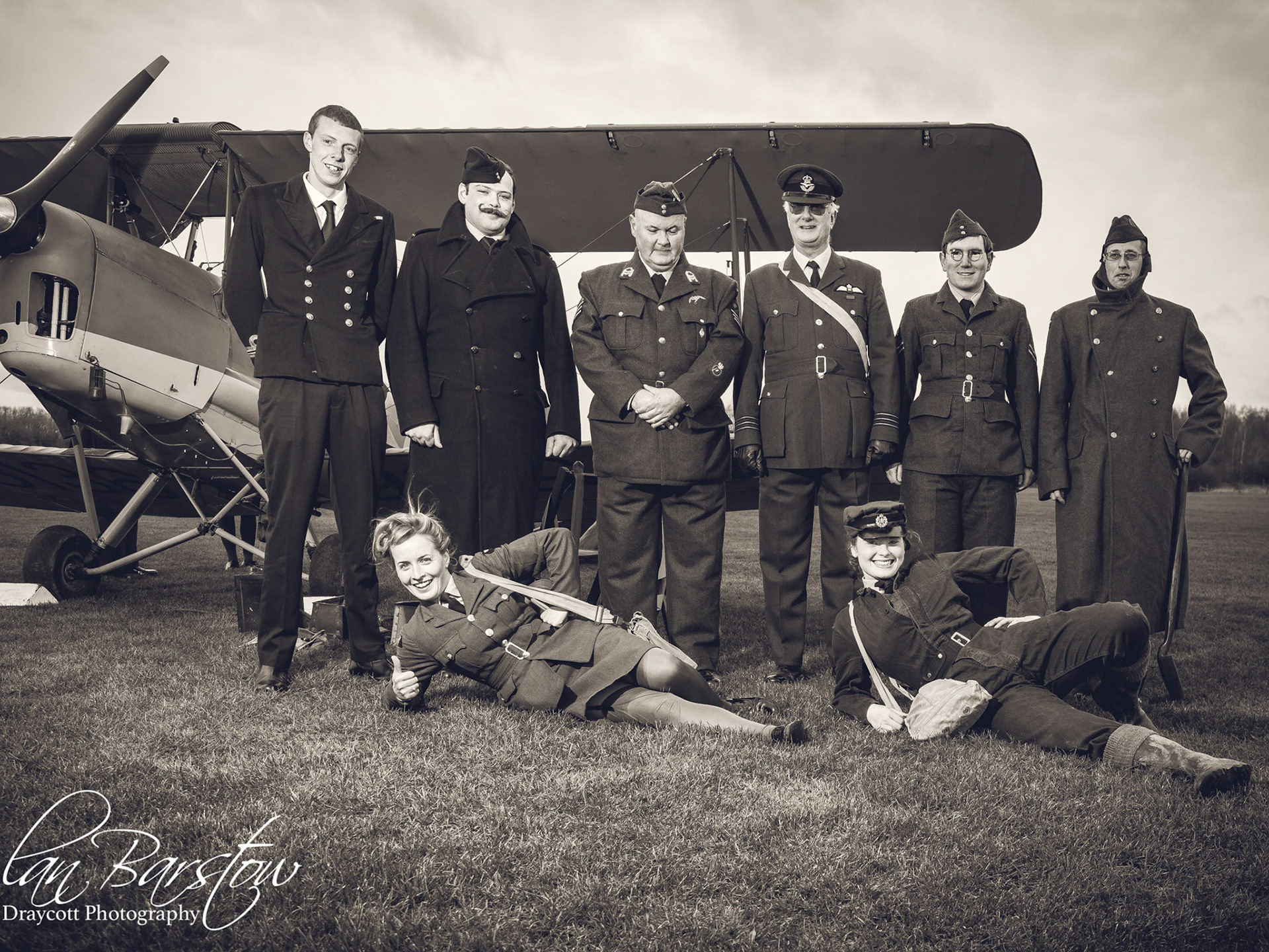 World War II - Re-enactment.