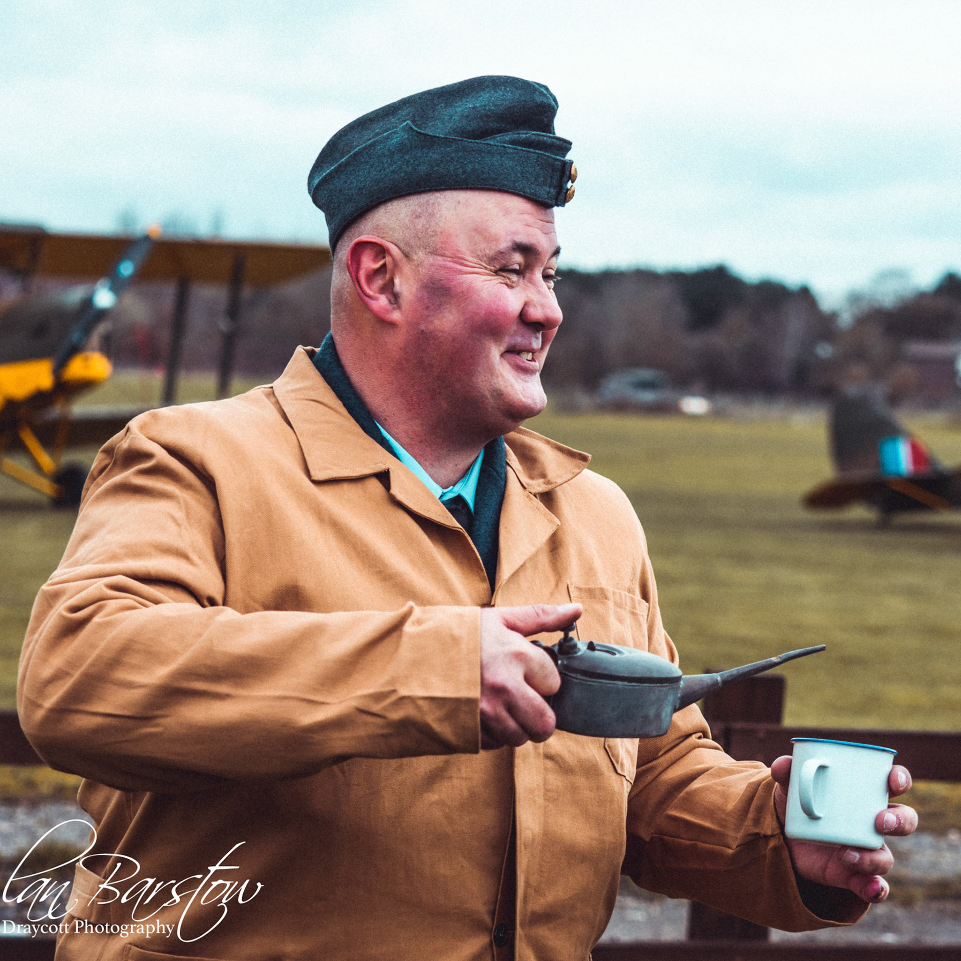 World War II - Re-enactment.