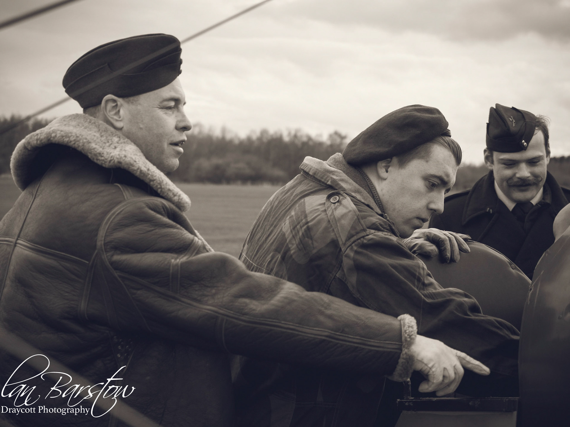 World War II - Re-enactment.