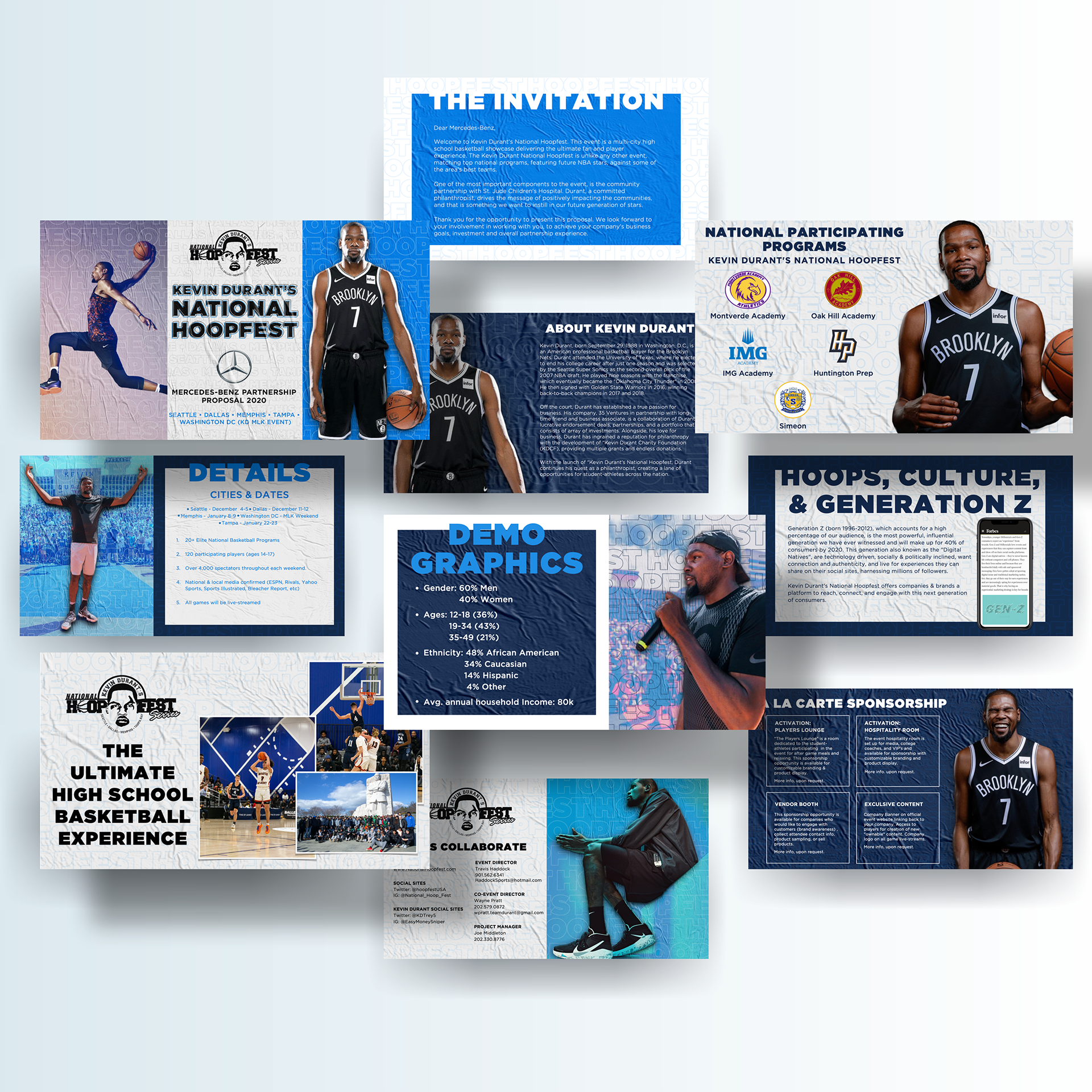 Kevin Durant"s National Hoopfest Deck