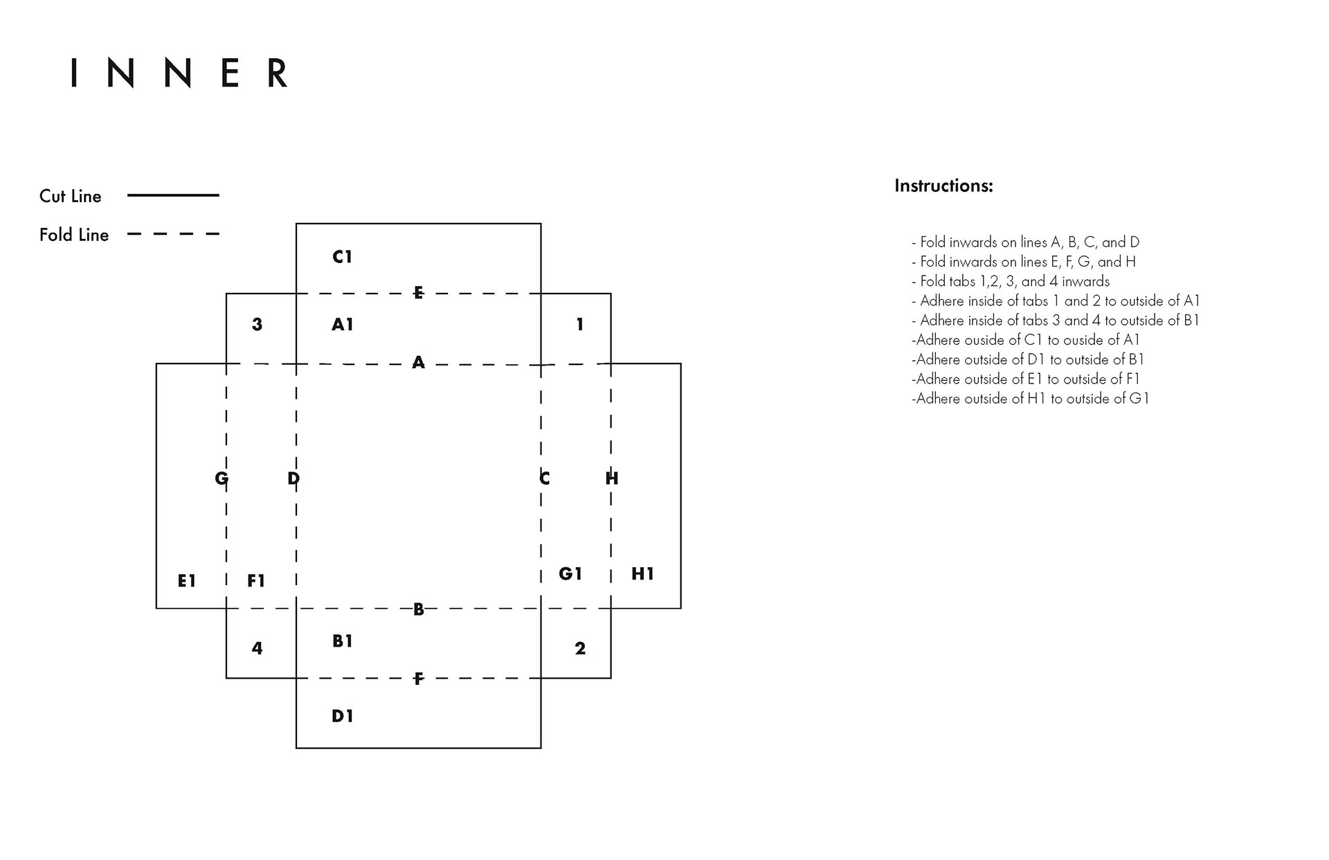 Inner Box Flat - Construction