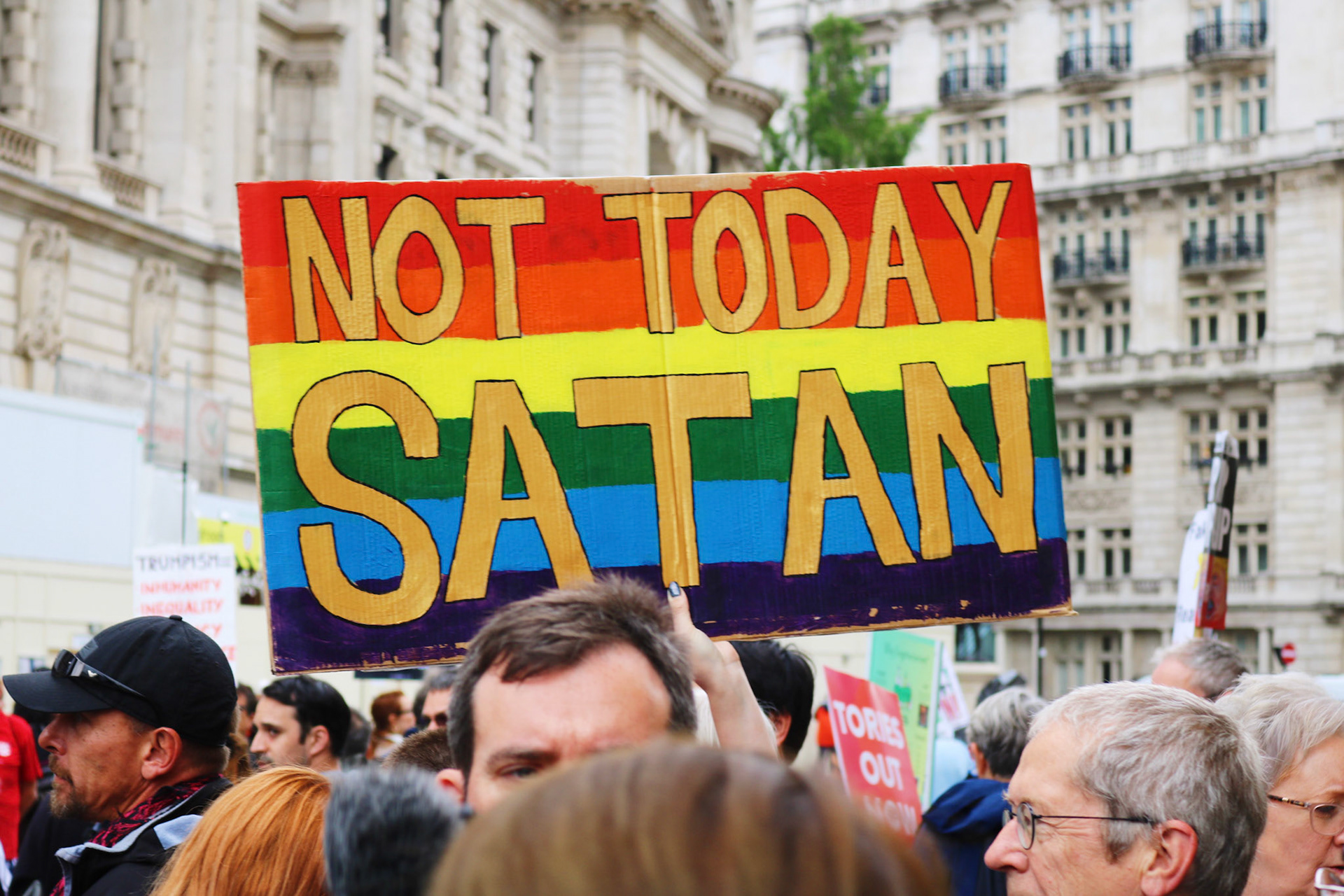 the Trump Protest, June 2019