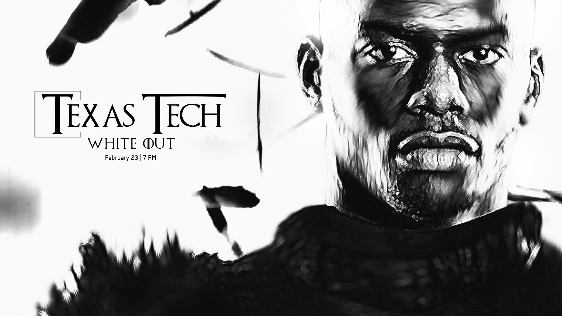 Men's Basketball Game of Thrones Game Promotion Graphic