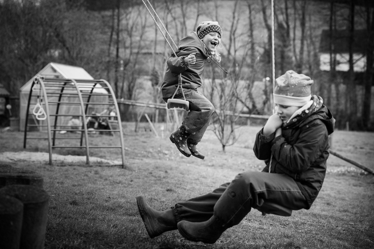 Familienreportage auf dem Land