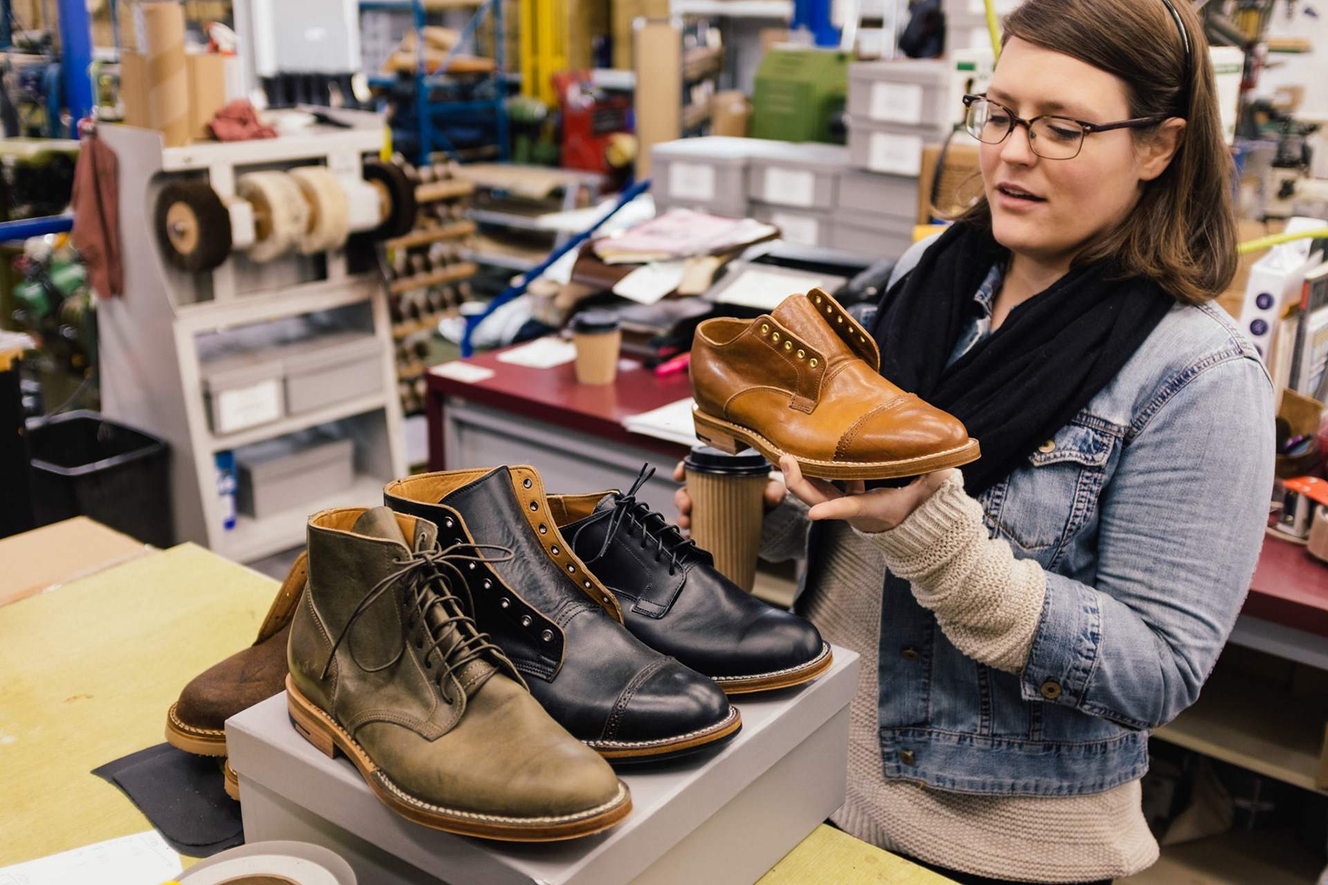 Boot factory. Boot factory