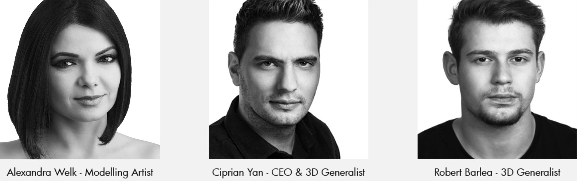 Yan Studios Team - Ciprian Yan CEO and senior 3D Generalist