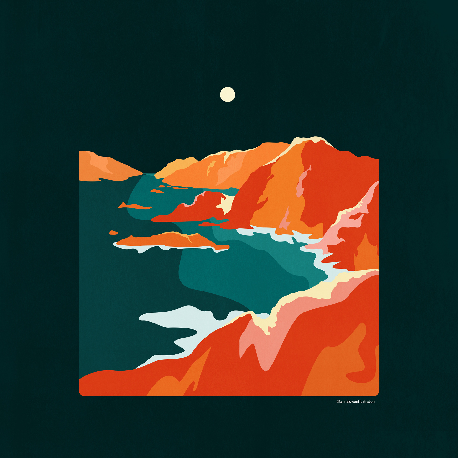 Mountains - Night
