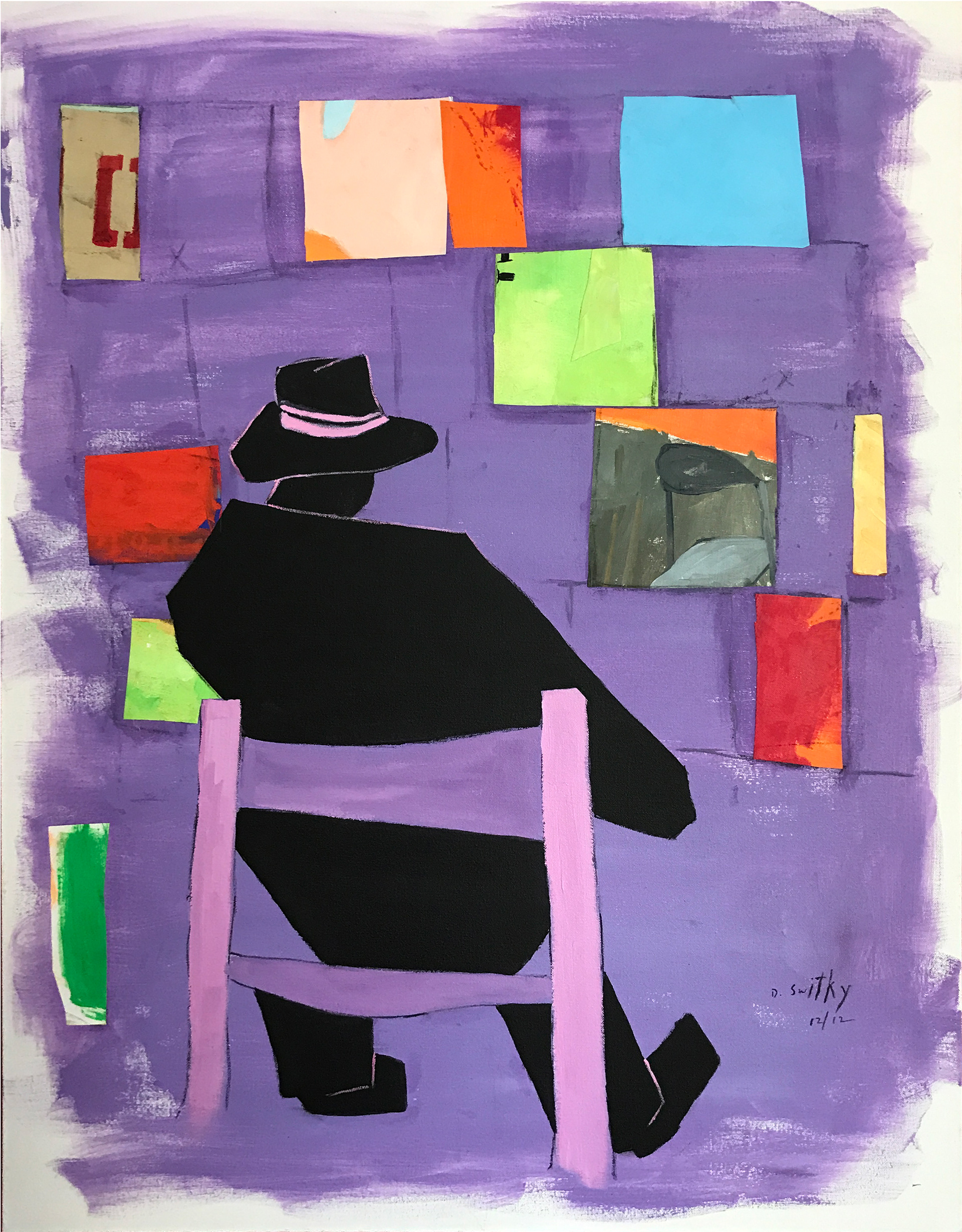 Studio Scene Late Afternoon | Acrylic on canvas | 40x30"