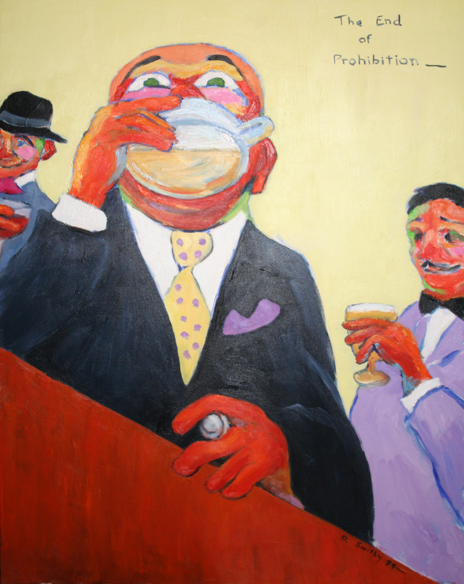 The End of Prohibition | Acrylic on canvas | 40x30"