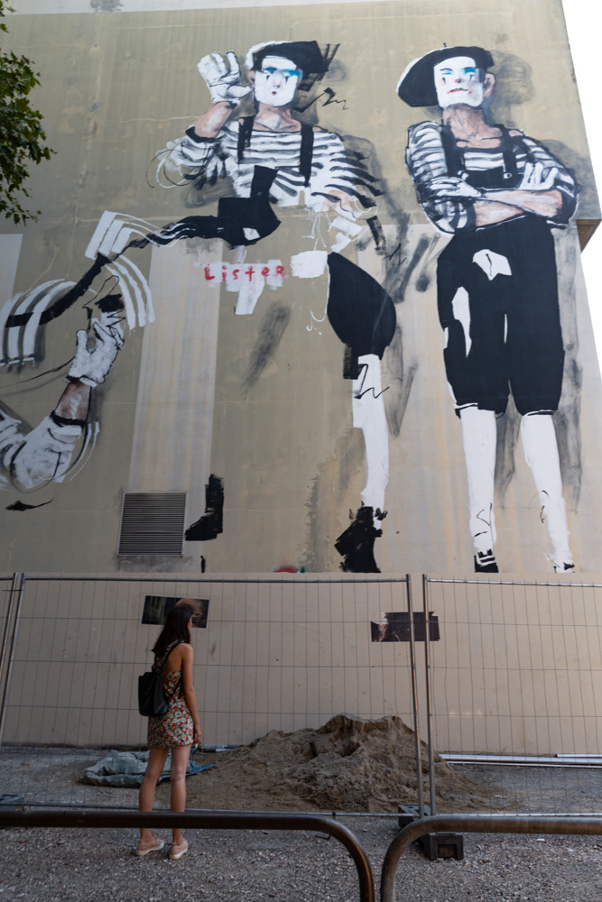 Mimes, Anthony Lister, 2016