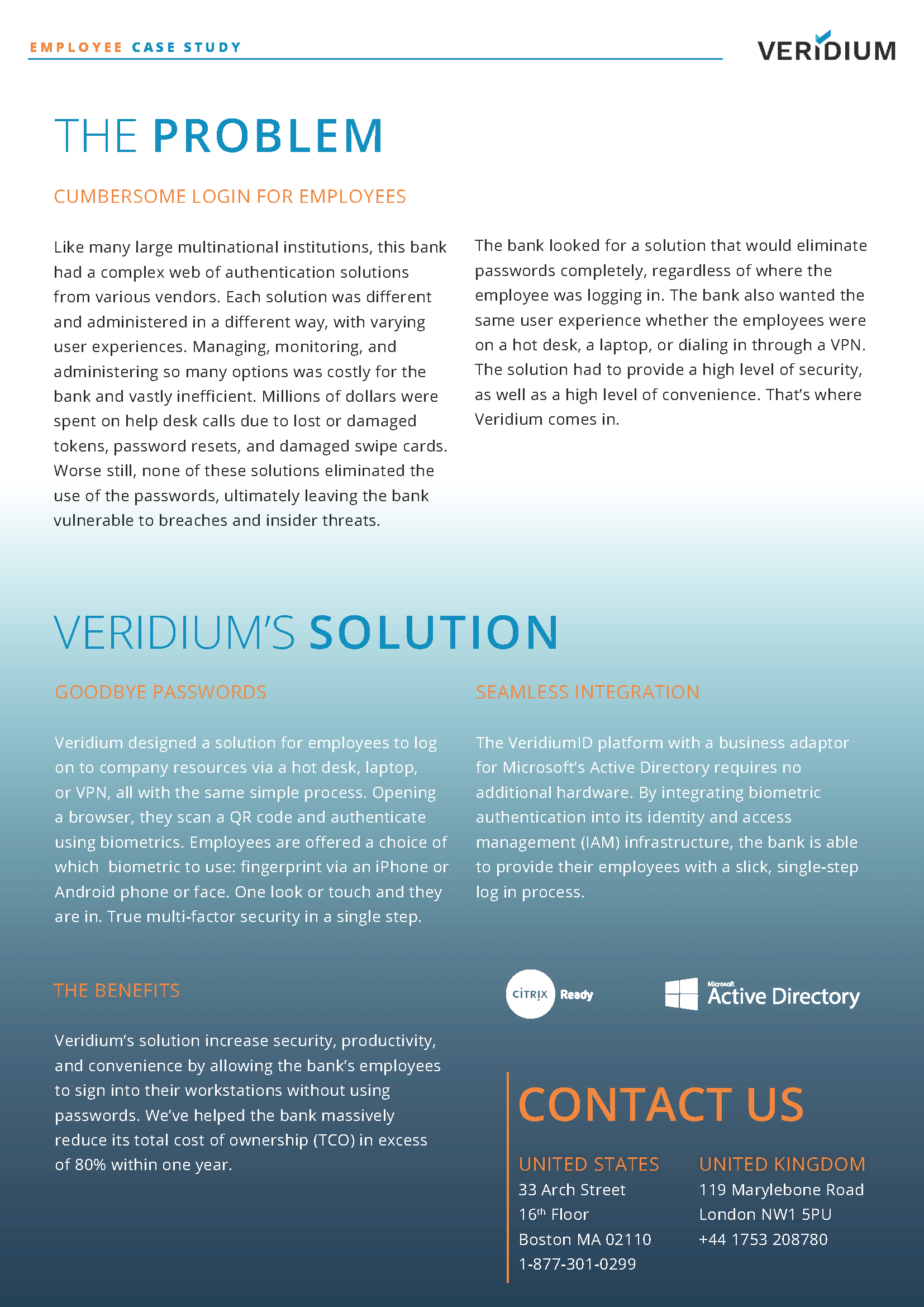 It was important to me to include some kind of blue background, as it is a core feature of our visual brand. However, I wanted to keep it soft and the emphasis on the text.