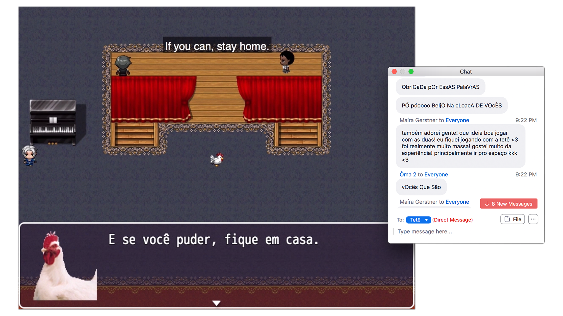 ENCERRAMENTO DA SESSÃO AO VIVO NO ZOOM