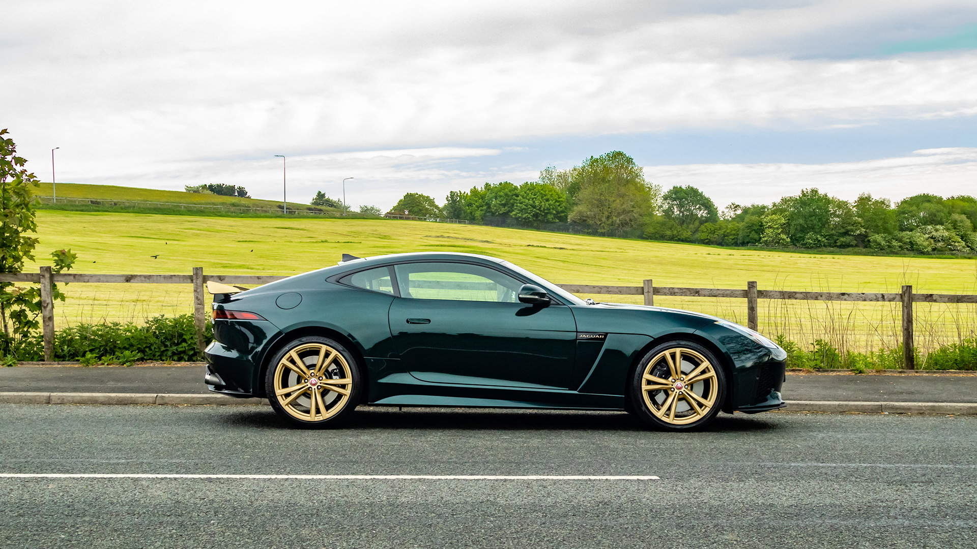 Jaguar F Type Svr British Racing Green Supercars Gallery