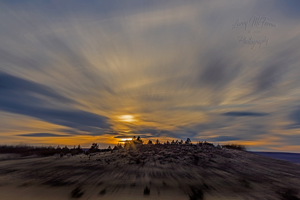 Steens Mountain Sunset, Oregon - Image 4674DA