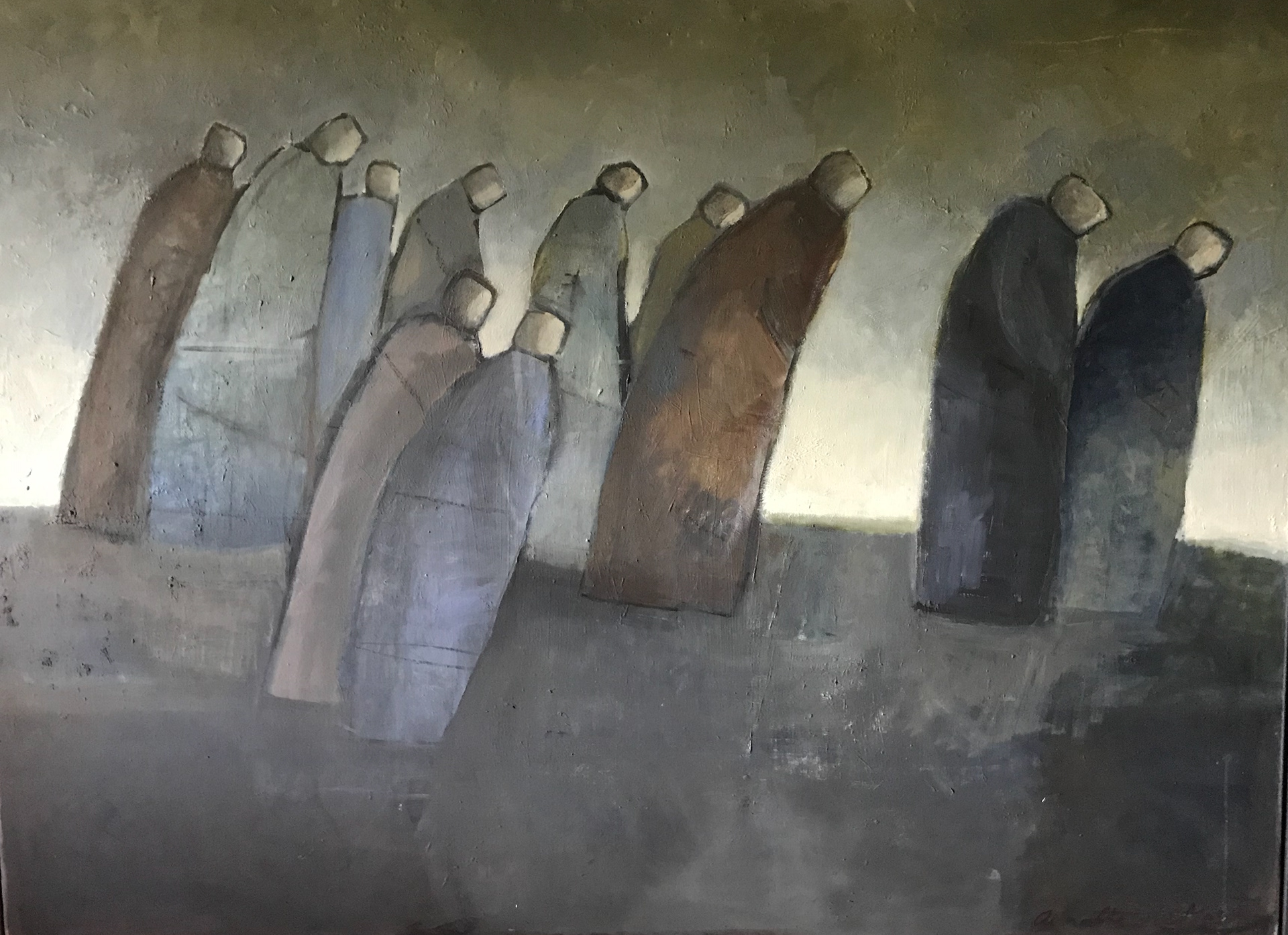 'ITHACA 2'. oil on canvas