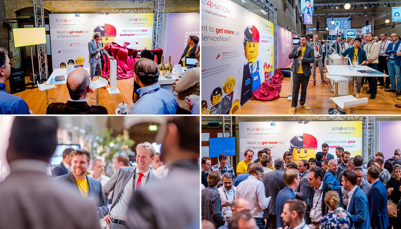 Plat4mation launched sister company App4mation during Now Summit Amsterdam 2018