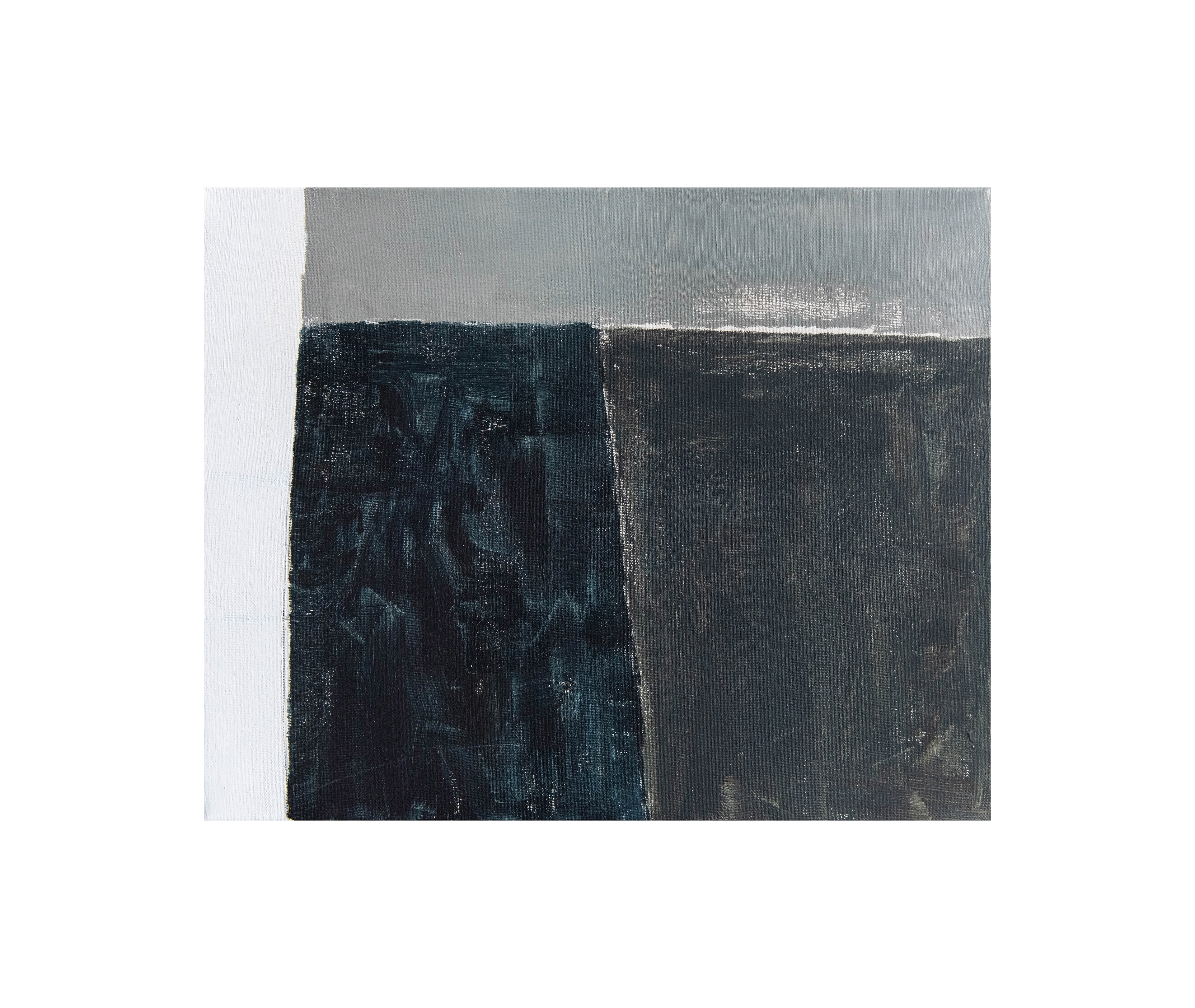 Untitled. Acrylic on canvas. 20x16"