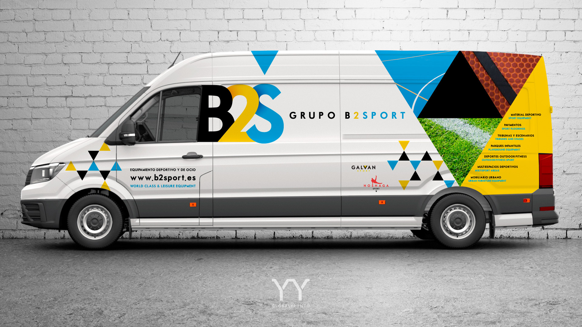 Rotulación flota Grupo B2Sport