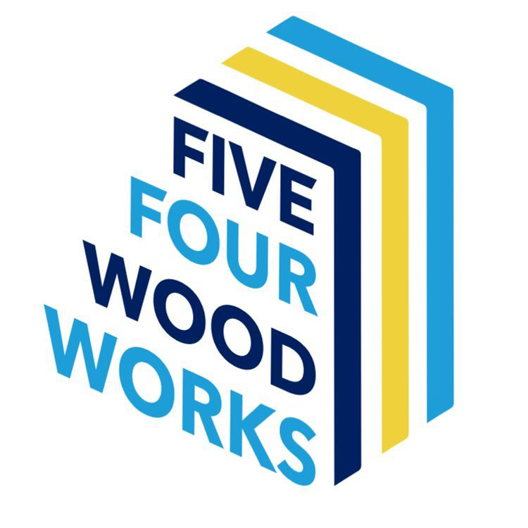 Logo design for Five Four Wood Works