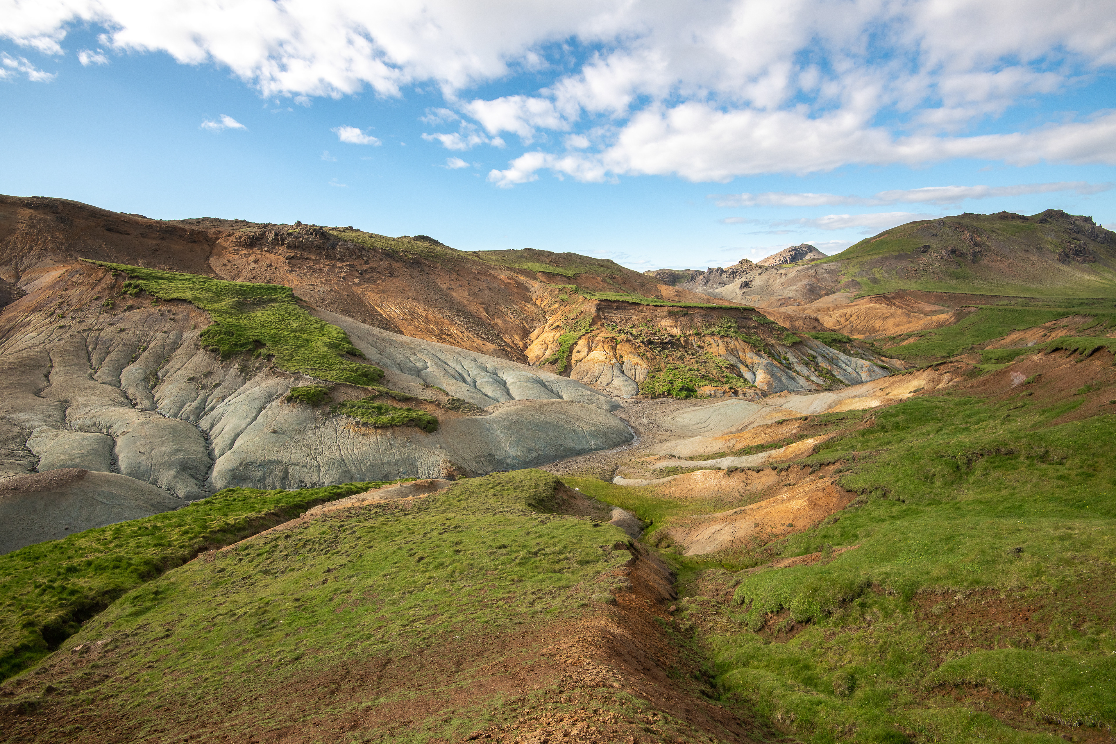 Sog at Reykjanes Peninsula offers many opportunities for photographers with its colorful landscape