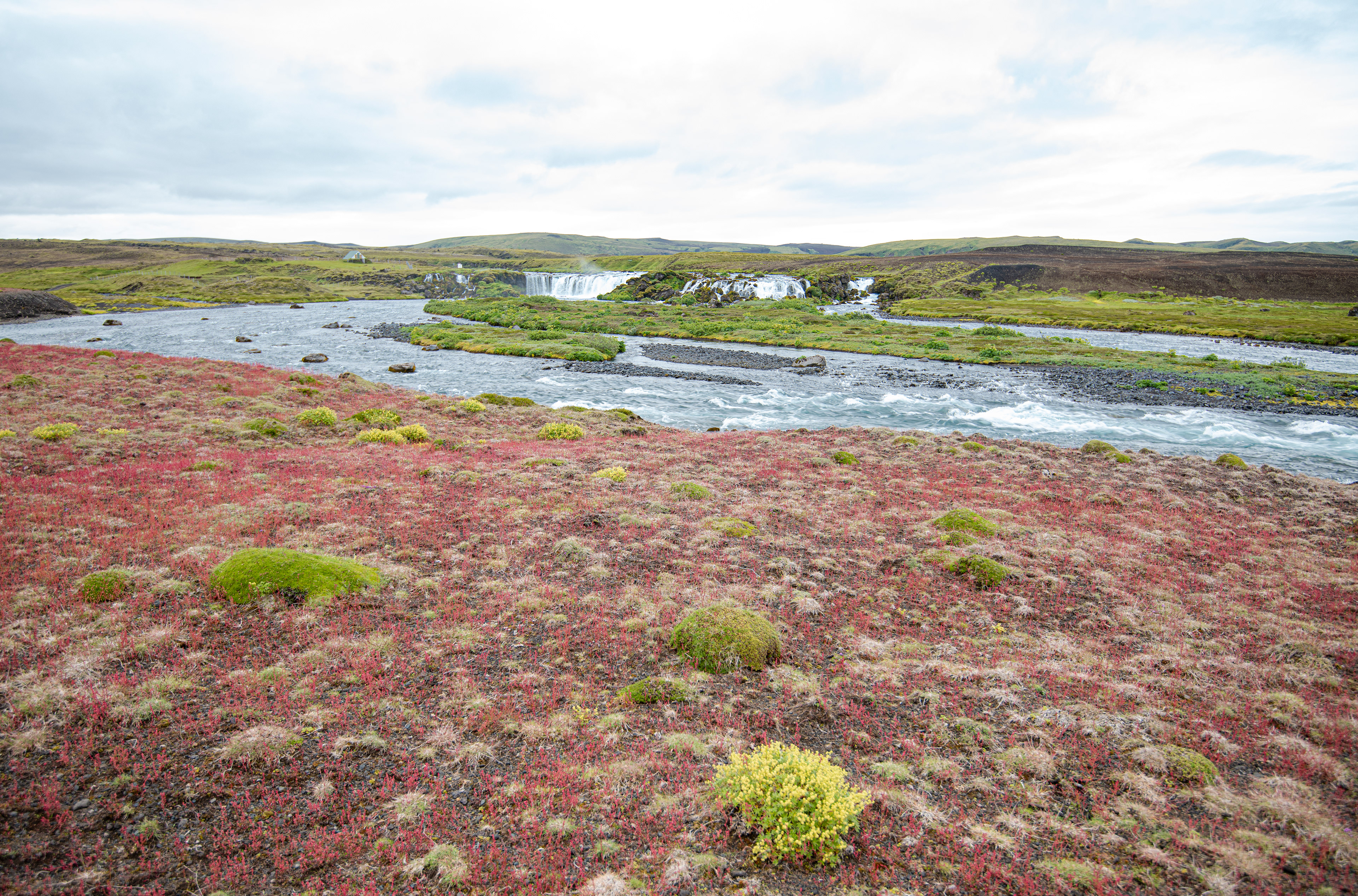 Located at Syðri FJallabak Mountain Road you need a good 4x4 vehicle to visit this natural wonder