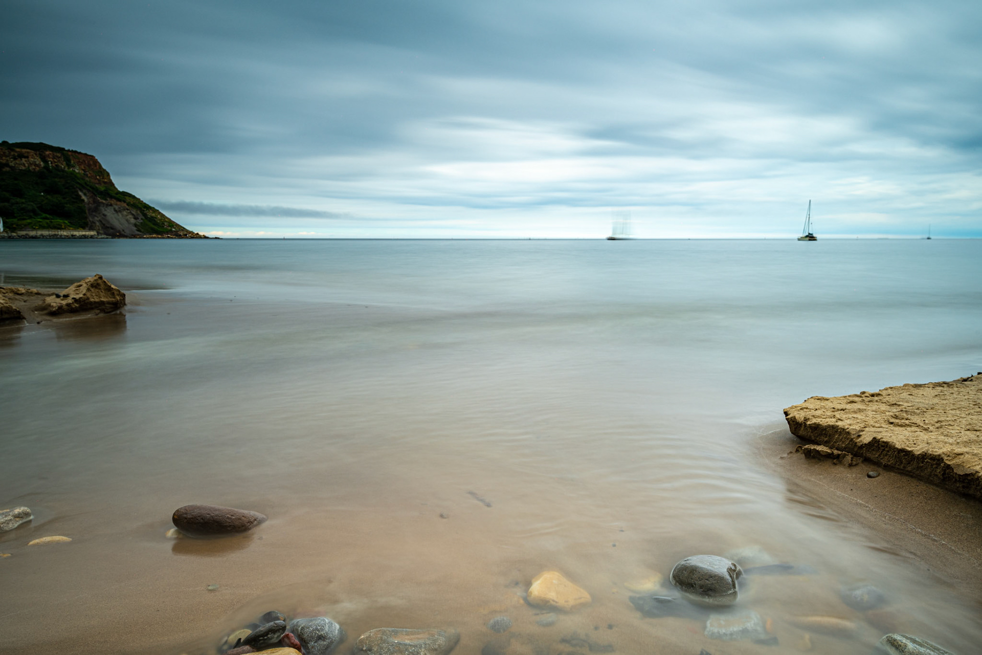Sailboats from Dunsley Dale Beck