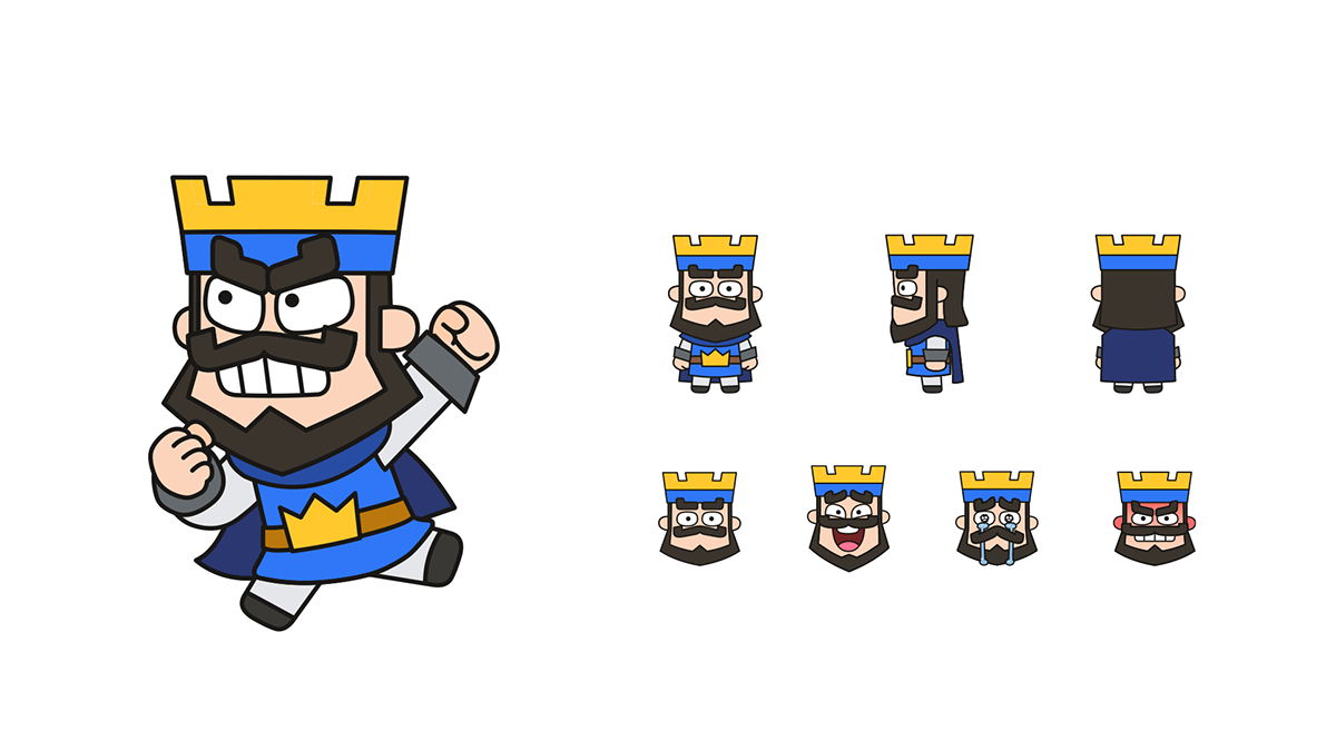 Twinbot Studio - Clash Royale Character Design