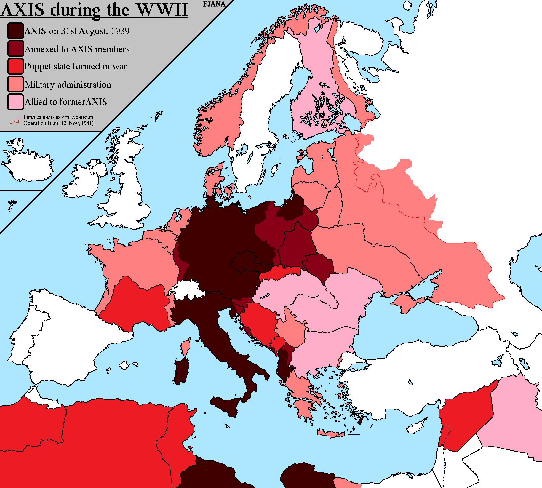 The Blank Atlas - Historical Maps from the 20th Century