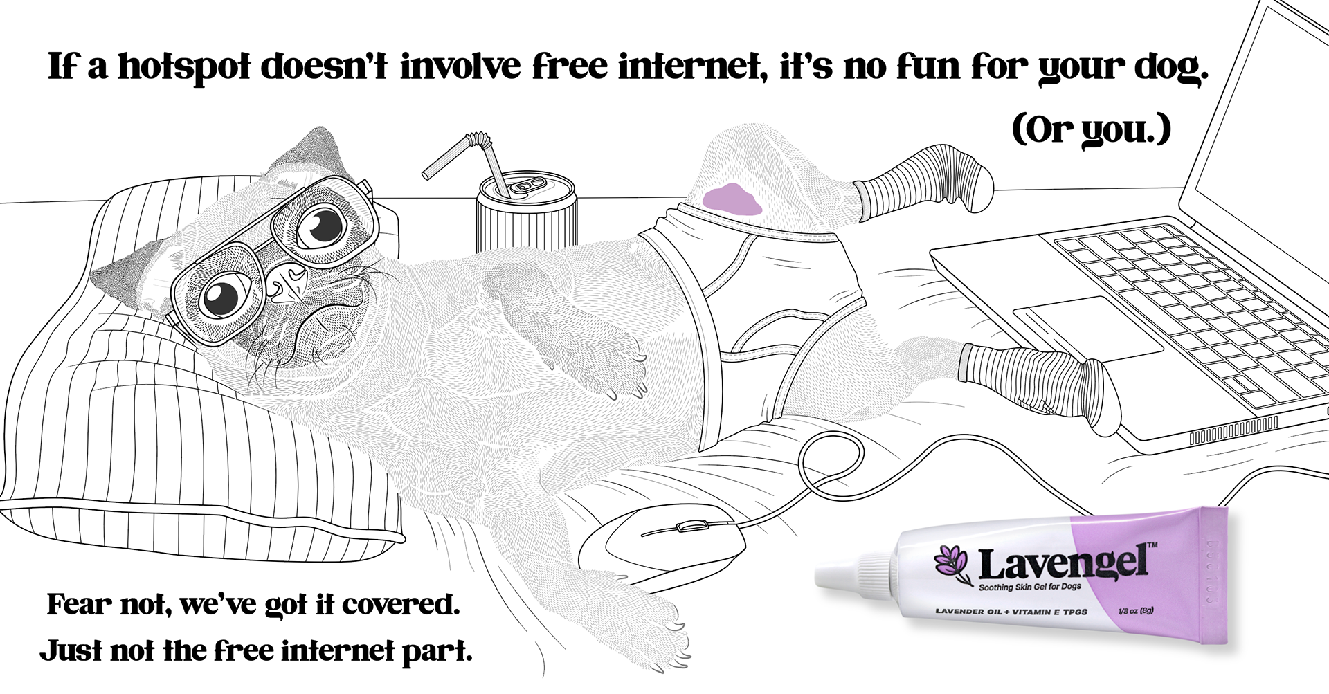 Lavengel ad for social media