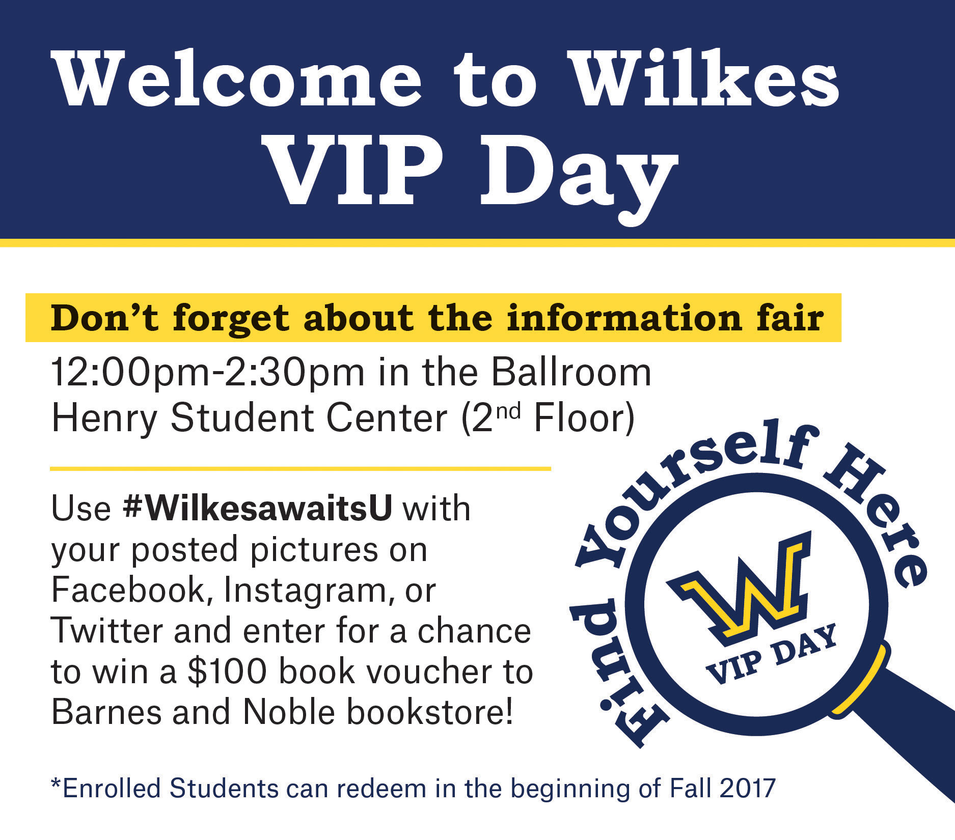 VIP Day Postcard