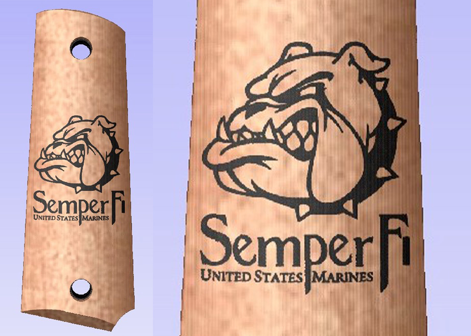 Chesty with Semper Fi