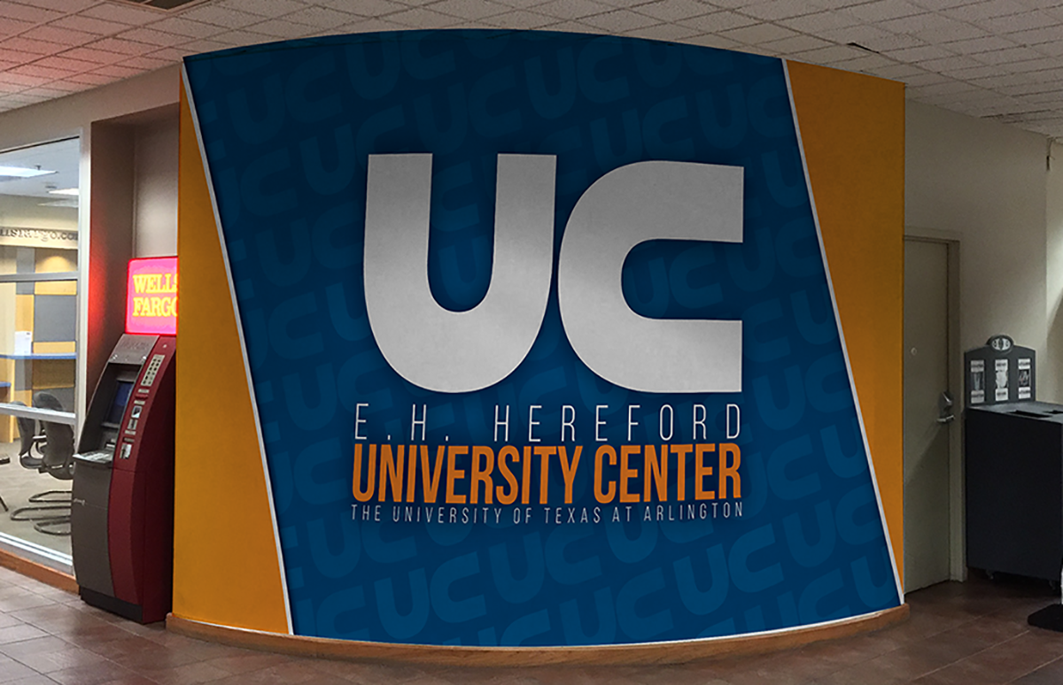 UT Arlington - Entry Wall Wrap