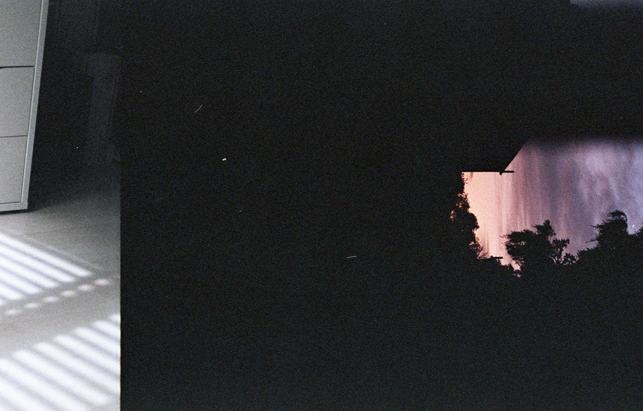 Here, the scanner incorrectly guessed where one image began and another ended.