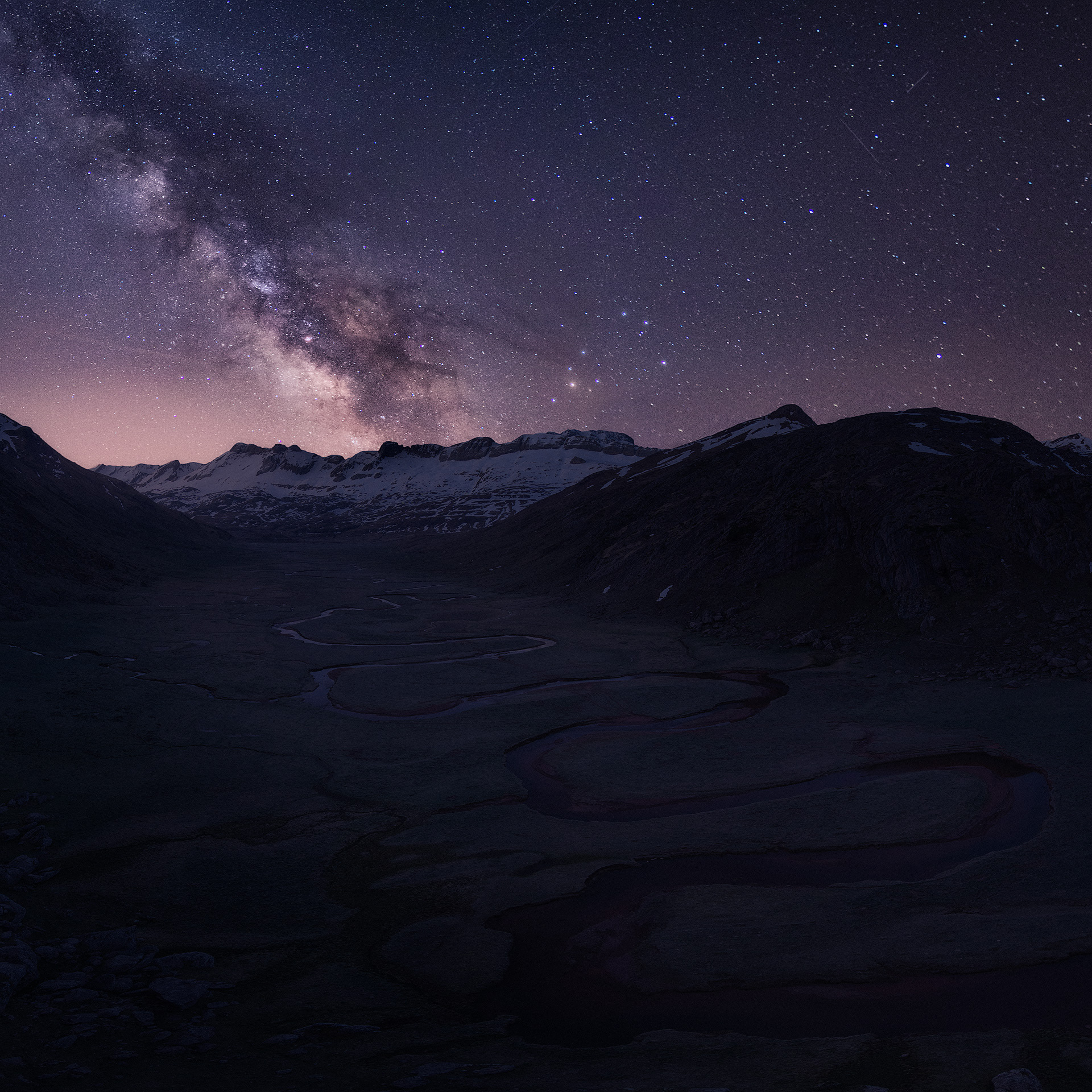 Star Lightened River
