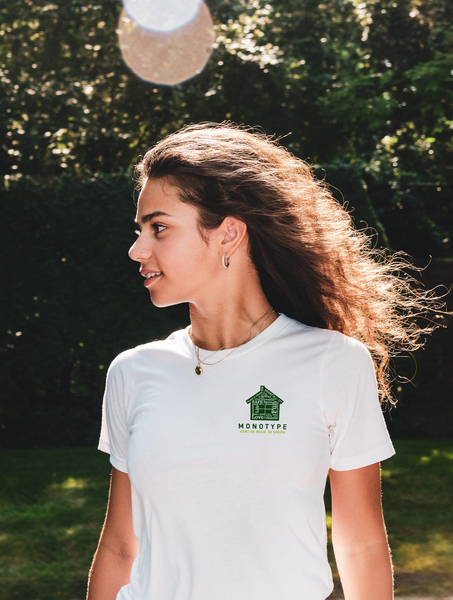 Front of campaign t-shirt