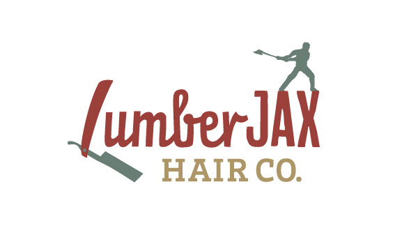 LumberJAX Hair CO. Logo Design