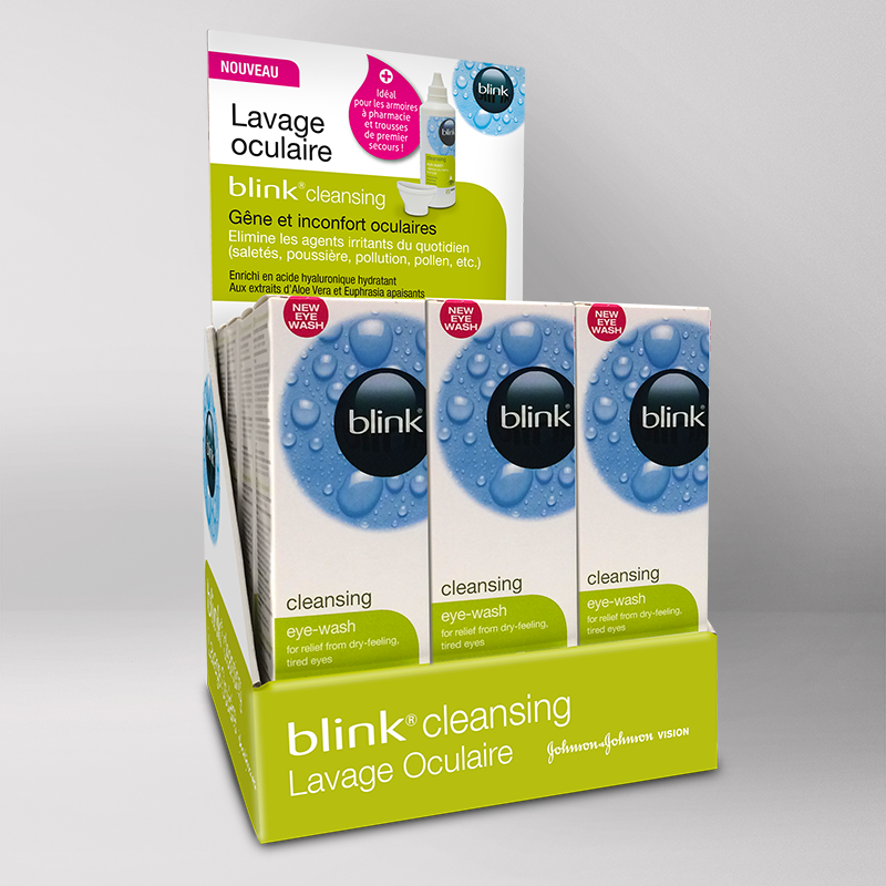 PLV pour lavage oculaire Blink